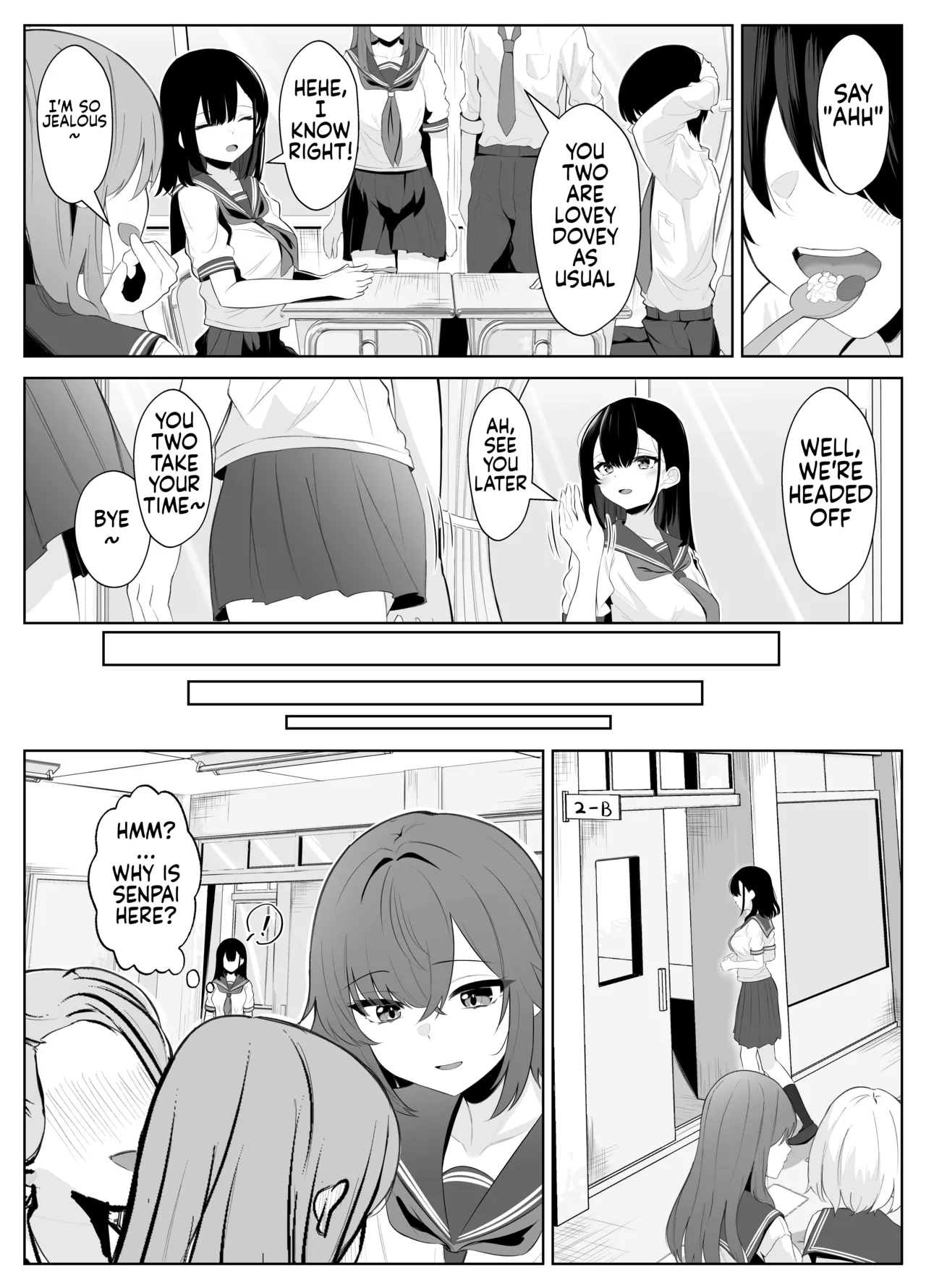 [Kuroshiba Suko]Soushitsu Kanojo ~Kioku o Ushinatta Kanojo wa Onna Senpai ni Netorareta~[English] [ushirotranslations] Page 7