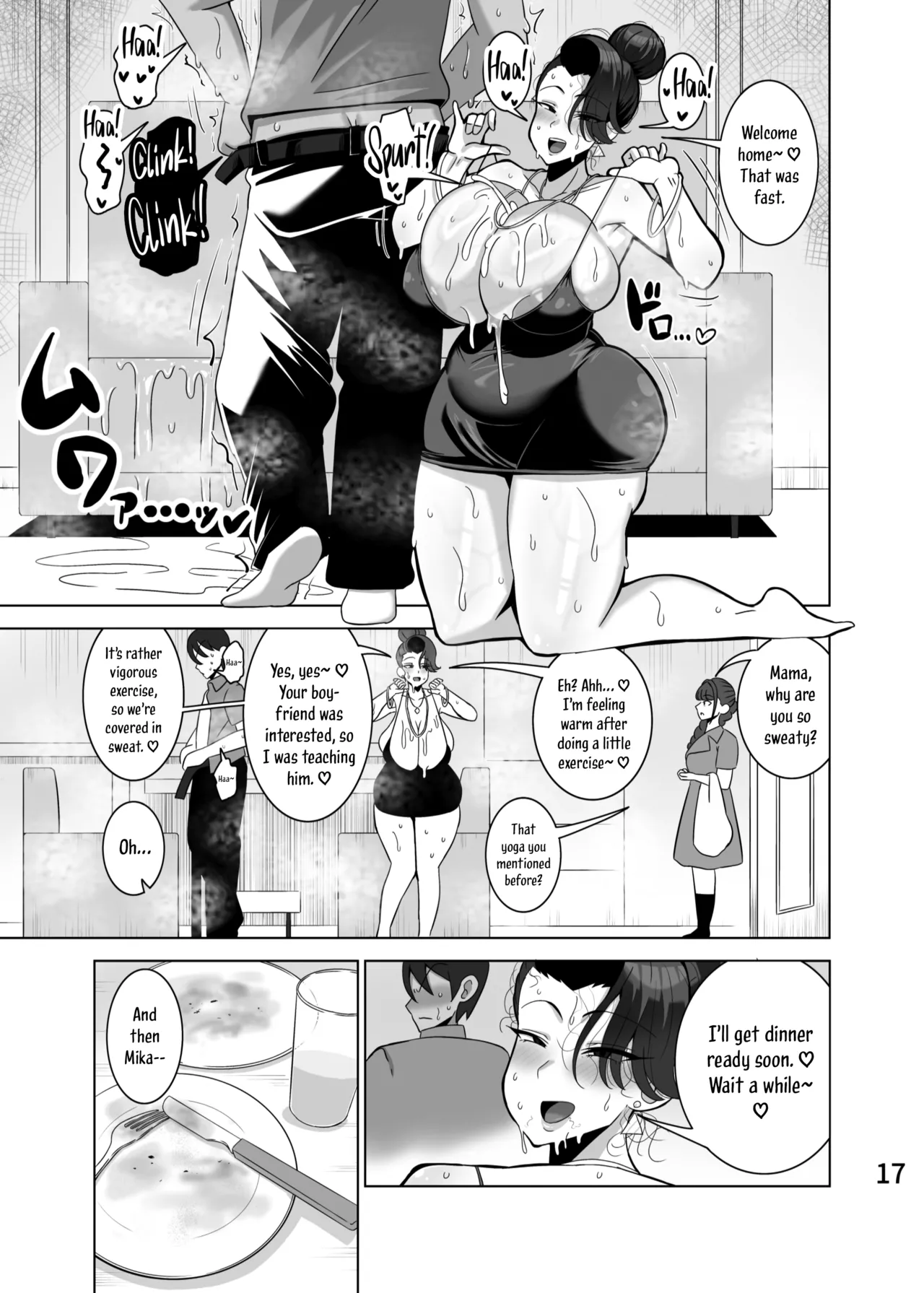 [Tokkuni Tokku (Shamidou Maichimonji)]Musume no Kareshi o Netoru Haha | A Mother Who Steals Her Daughter's Boyfriends[English] [Rinruririn] Page 18