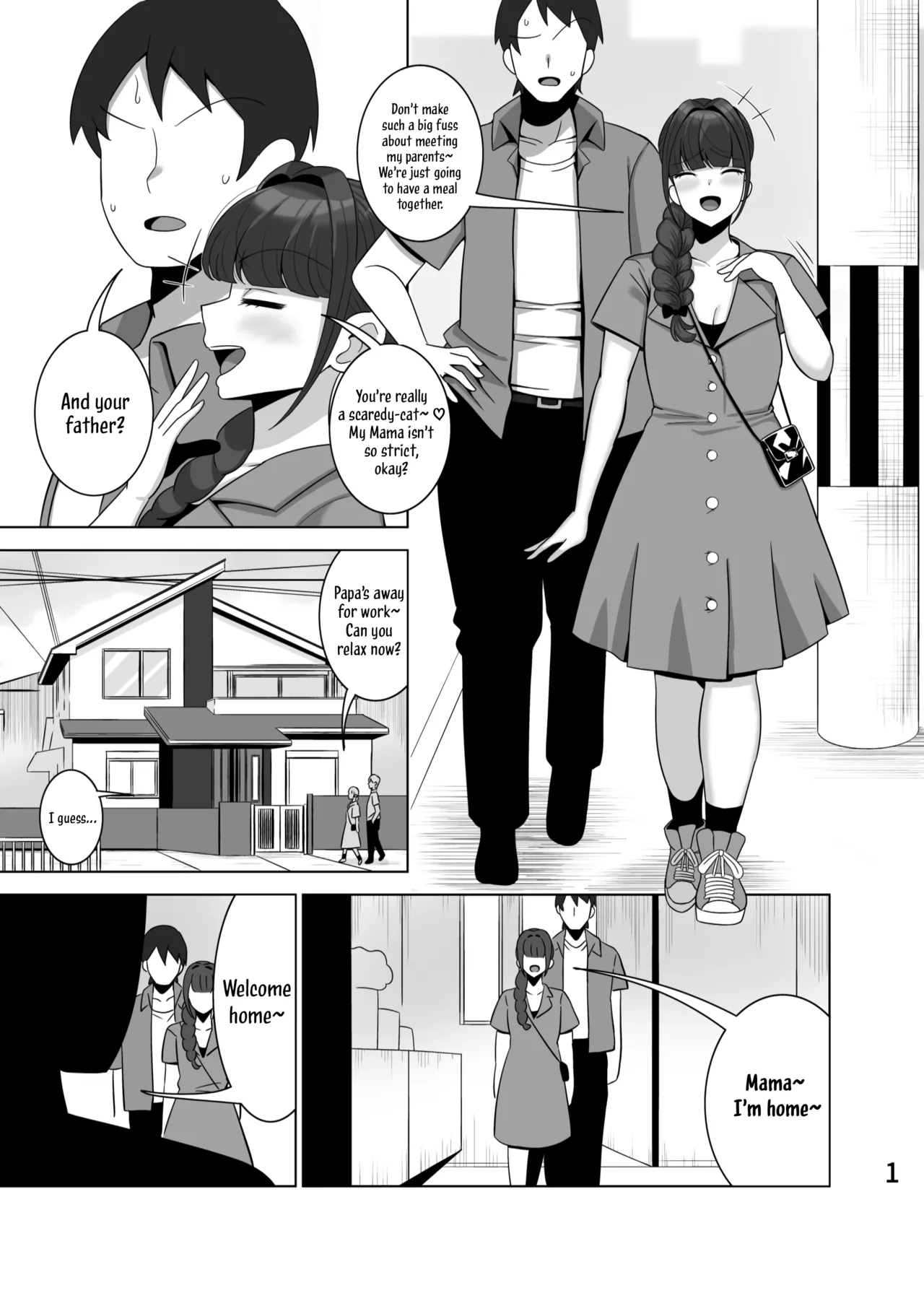 [Tokkuni Tokku (Shamidou Maichimonji)]Musume no Kareshi o Netoru Haha | A Mother Who Steals Her Daughter's Boyfriends[English] [Rinruririn] Page 2