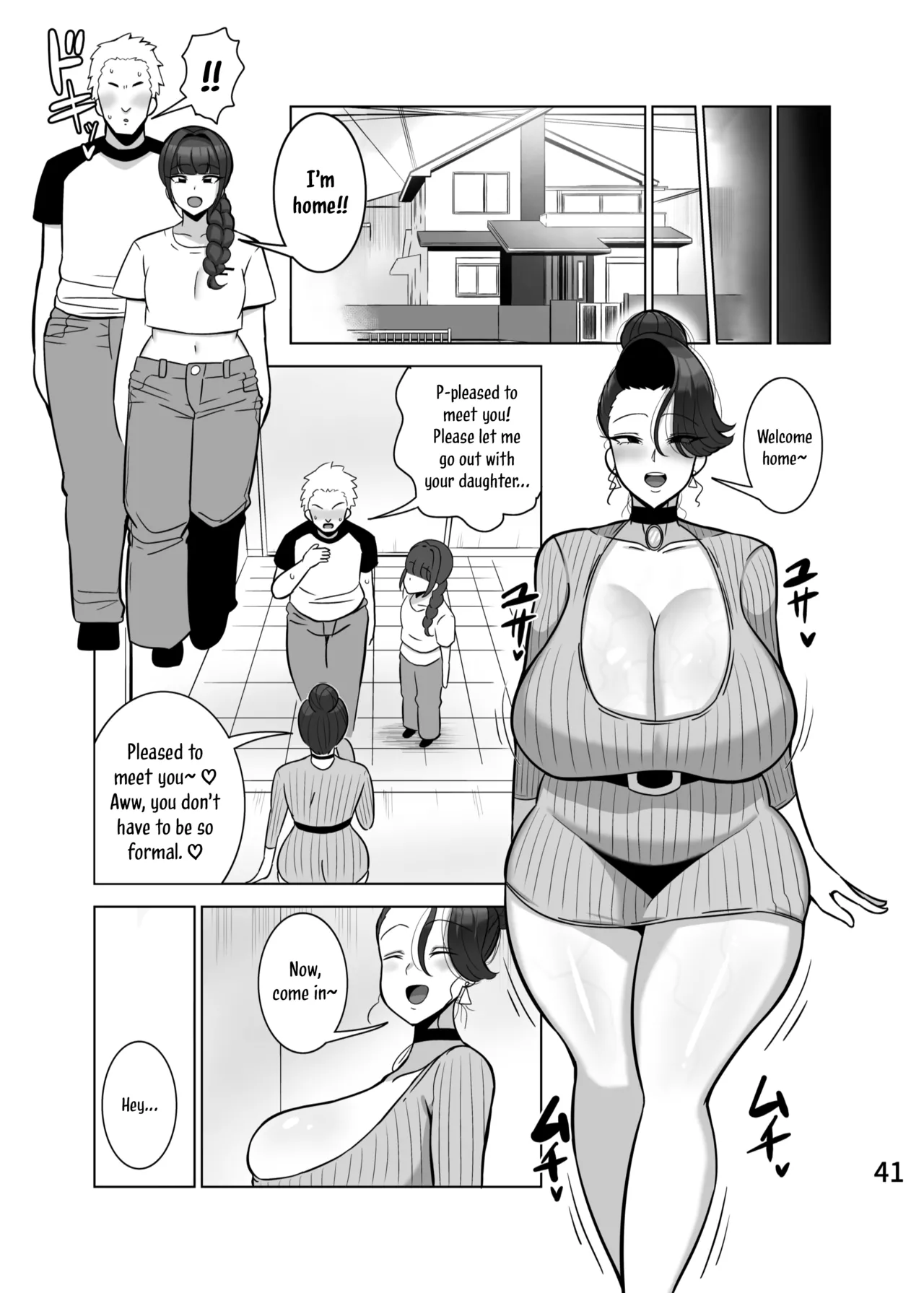 [Tokkuni Tokku (Shamidou Maichimonji)]Musume no Kareshi o Netoru Haha | A Mother Who Steals Her Daughter's Boyfriends[English] [Rinruririn] Page 42