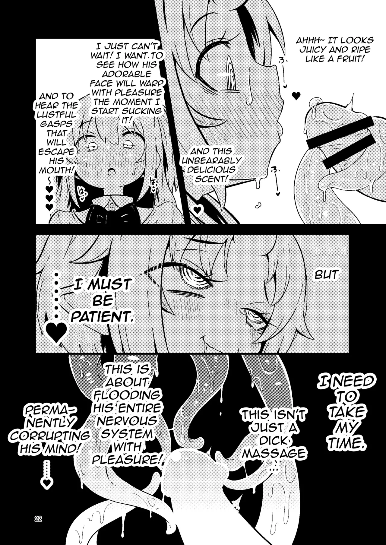 [SUZUPONi (Suzunomoku)]Overdose Tentacles[English] [Queenworm + DKKMD Translations] [Digital] Page 23