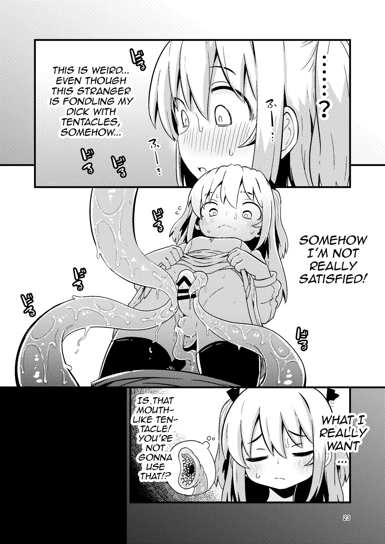 [SUZUPONi (Suzunomoku)]Overdose Tentacles[English] [Queenworm + DKKMD Translations] [Digital] Page 24