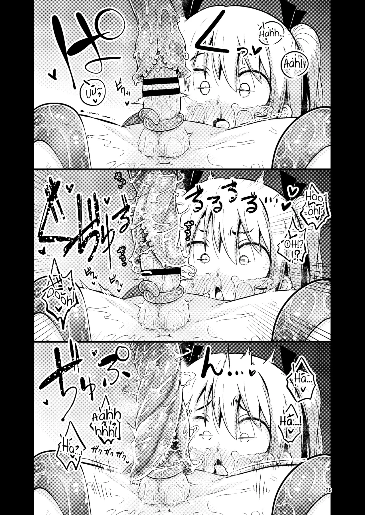 [SUZUPONi (Suzunomoku)]Overdose Tentacles[English] [Queenworm + DKKMD Translations] [Digital] Page 30