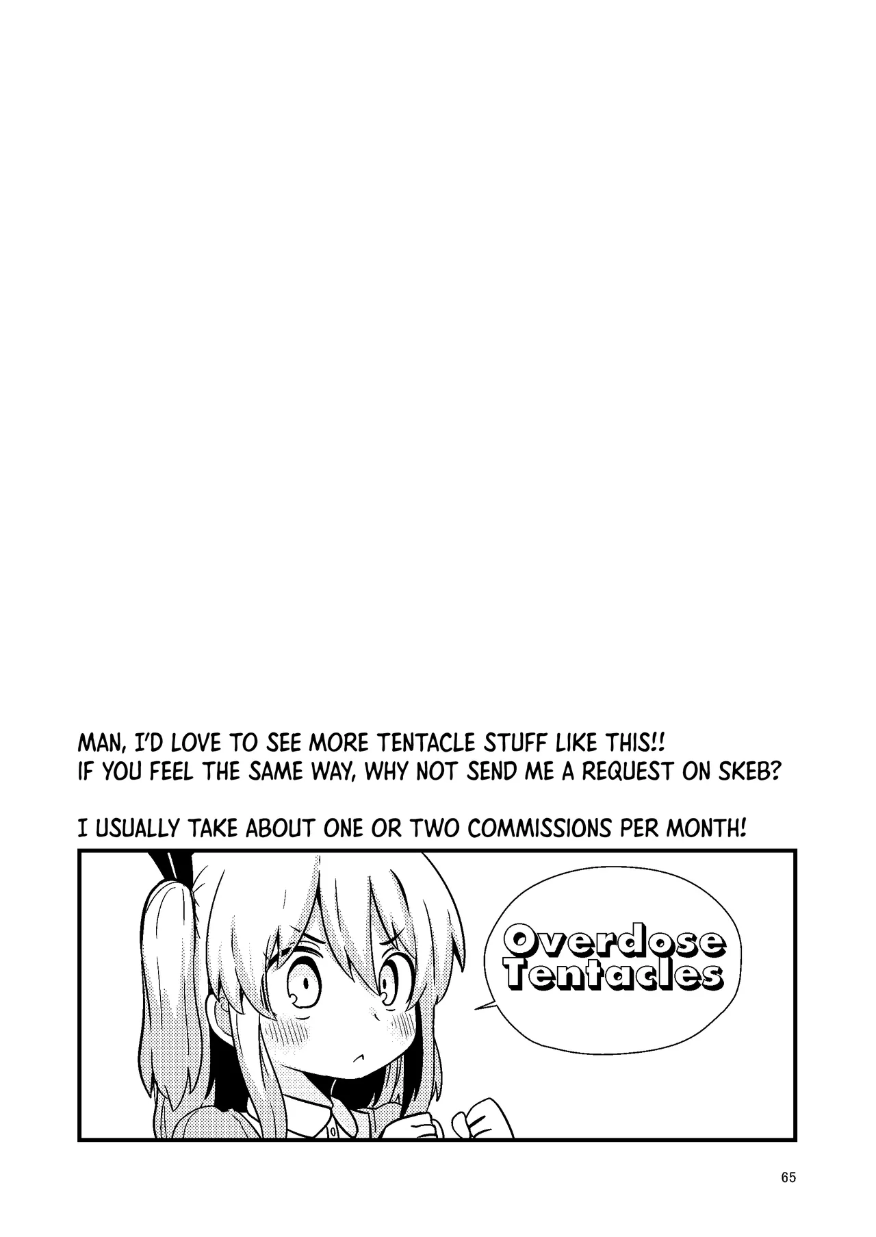 [SUZUPONi (Suzunomoku)]Overdose Tentacles[English] [Queenworm + DKKMD Translations] [Digital] Page 64