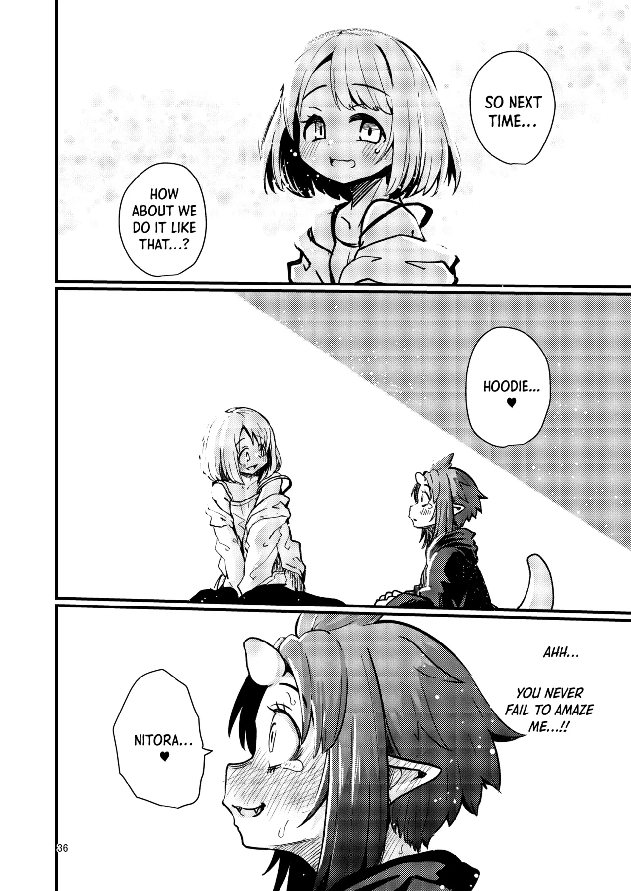 [SUZUPONi (Suzunomoku)]Shokushu Uri no Hoodie 2 -Kouhen- | Hoodie of the Tentacle Tribe 2 -Part2-[English] [DKKMD Translations] [Digital] Page 35