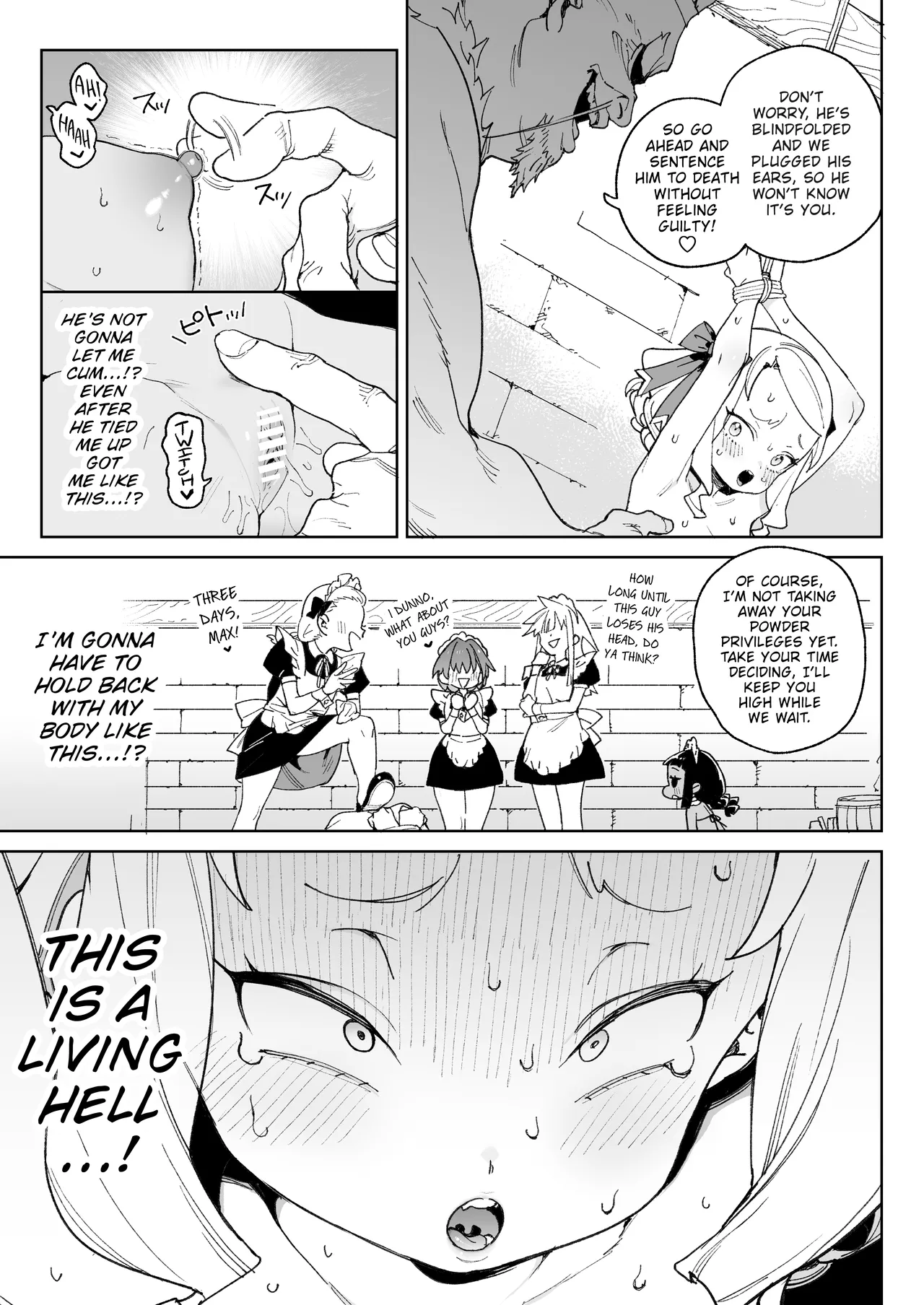 [Meshikutteneru. (Atage)]Chinpo no Tame ni Kokumin Zenin Minagoroshi | I'd Kill Every Last Person in this Country for a Taste of Master's Cock![English] [The Unseelie Court] [Digital] Page 26