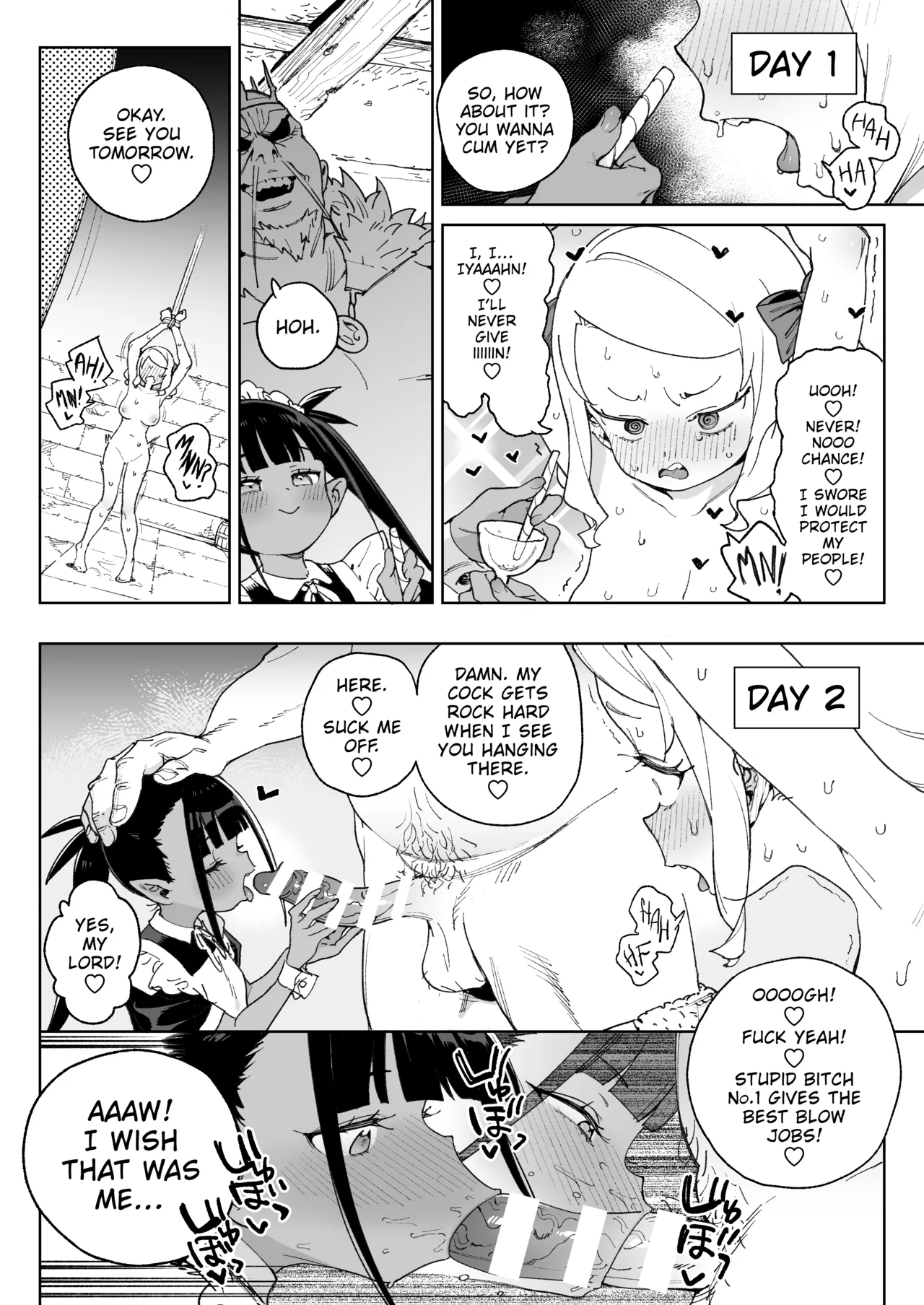 [Meshikutteneru. (Atage)]Chinpo no Tame ni Kokumin Zenin Minagoroshi | I'd Kill Every Last Person in this Country for a Taste of Master's Cock![English] [The Unseelie Court] [Digital] Page 27