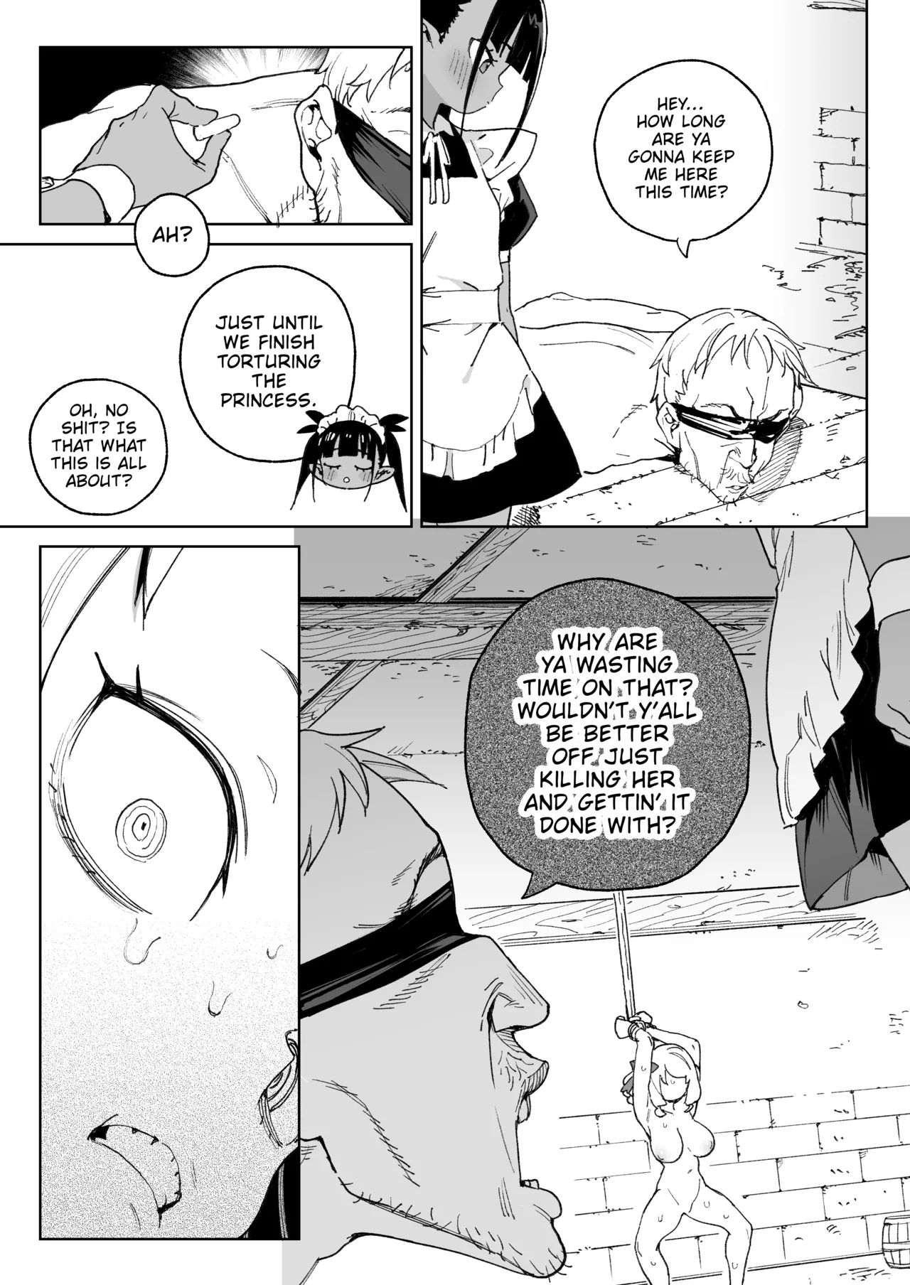 [Meshikutteneru. (Atage)]Chinpo no Tame ni Kokumin Zenin Minagoroshi | I'd Kill Every Last Person in this Country for a Taste of Master's Cock![English] [The Unseelie Court] [Digital] Page 32
