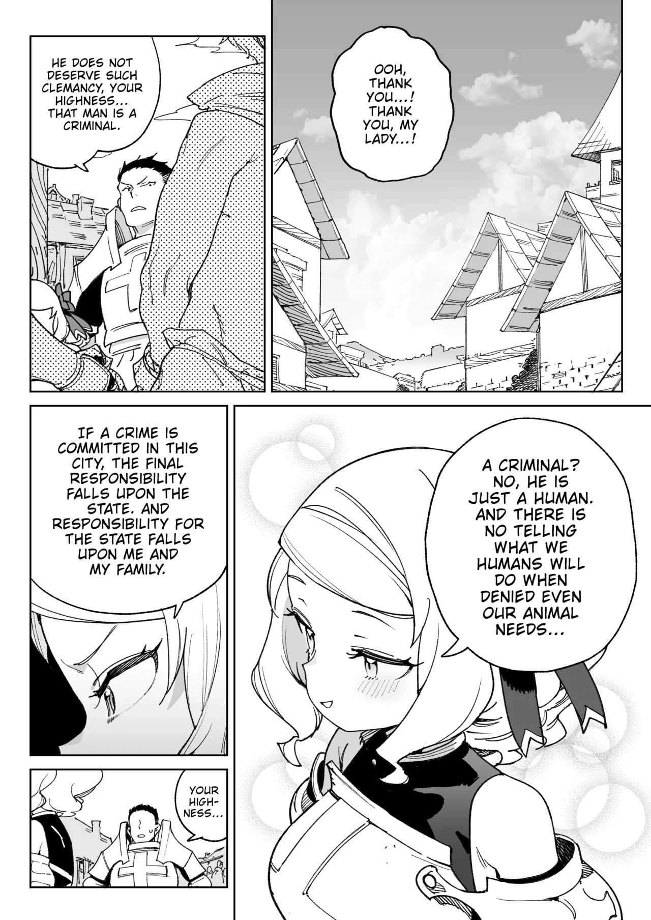 [Meshikutteneru. (Atage)]Chinpo no Tame ni Kokumin Zenin Minagoroshi | I'd Kill Every Last Person in this Country for a Taste of Master's Cock![English] [The Unseelie Court] [Digital] Page 5