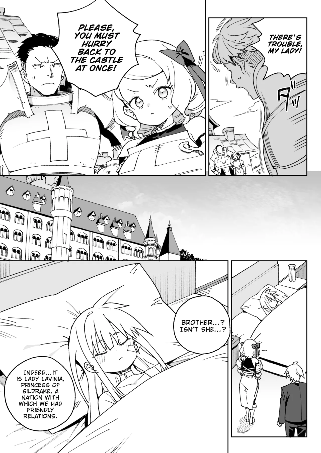 [Meshikutteneru. (Atage)]Chinpo no Tame ni Kokumin Zenin Minagoroshi | I'd Kill Every Last Person in this Country for a Taste of Master's Cock![English] [The Unseelie Court] [Digital] Page 6