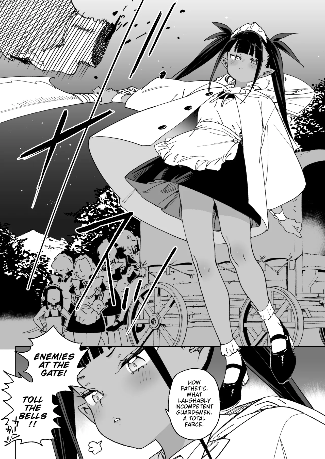 [Meshikutteneru. (Atage)]Chinpo no Tame ni Kokumin Zenin Minagoroshi | I'd Kill Every Last Person in this Country for a Taste of Master's Cock![English] [The Unseelie Court] [Digital] Page 9