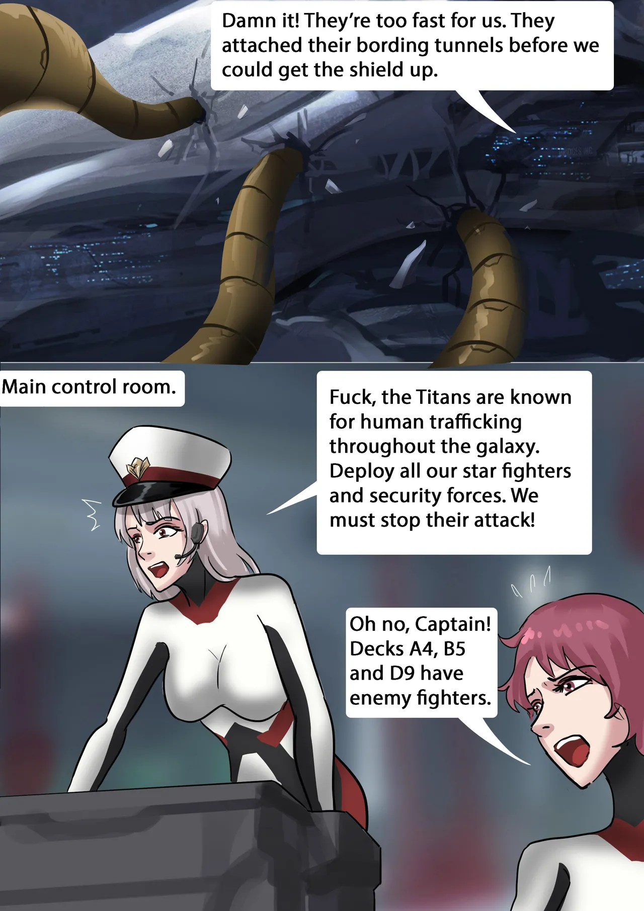 [King]The Slave Spaceship - High Tech Bondage Page 3