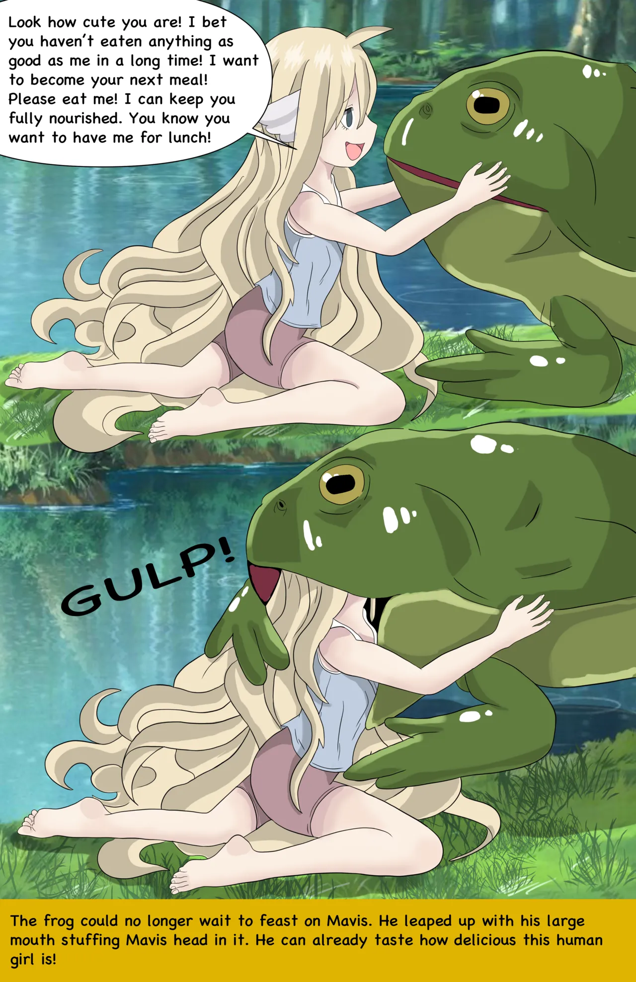 Mavis Vermillion Secret Vore Lust Page 3