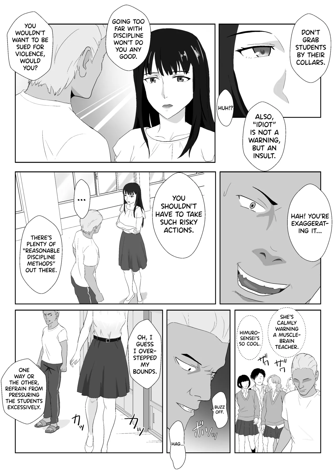 [Kiyama Haru]Himuro Keika wa DQN Kyoushi ni Wakaraserareru!? | Himuro Keika Is Taught A Lesson By A Delinquent Teacher!?[English] [biribiri] Page 7