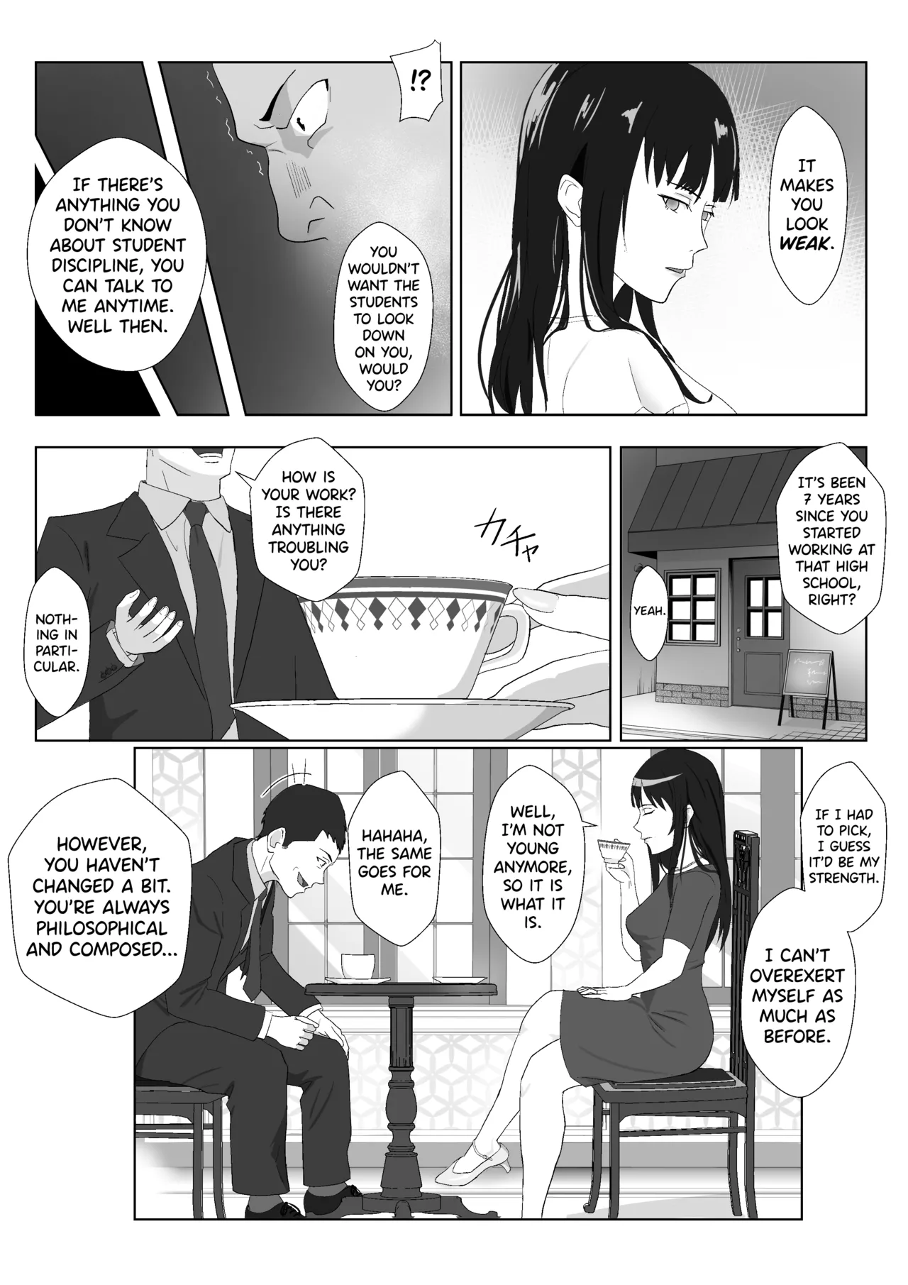 [Kiyama Haru]Himuro Keika wa DQN Kyoushi ni Wakaraserareru!? | Himuro Keika Is Taught A Lesson By A Delinquent Teacher!?[English] [biribiri] Page 8