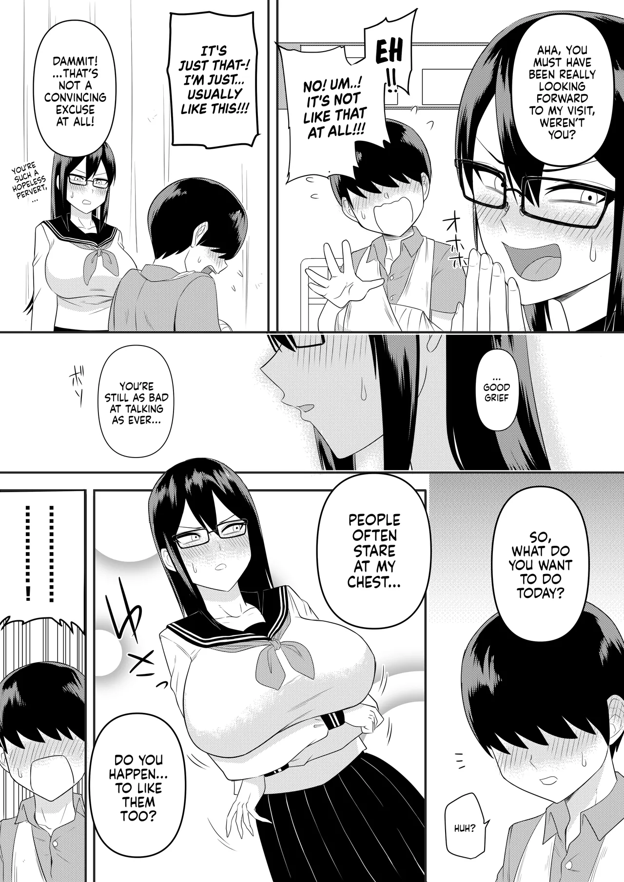 [Makosho]Sewayaki na Kyonyuu Gakkyuu Iinchou Sono 1-11 | The Kind and Caring Busty Class Rep Ch.1-11[English] (Ongoing) Page 14