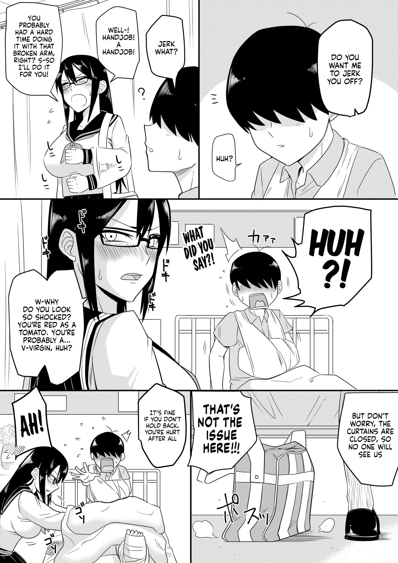 [Makosho]Sewayaki na Kyonyuu Gakkyuu Iinchou Sono 1-11 | The Kind and Caring Busty Class Rep Ch.1-11[English] (Ongoing) Page 2