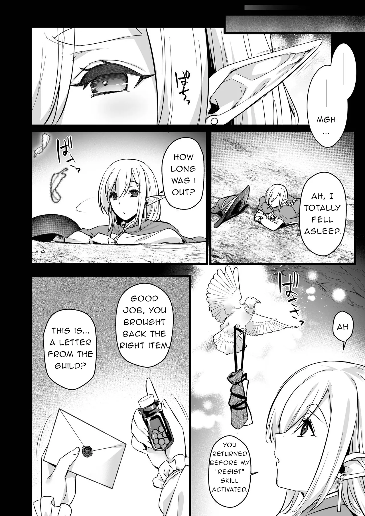 [Himeya (Abe Inori)]Lv.250 no Mahoutsukai ga Kankakushadan Otoshiana ni Ochite Level Drain de Jinsei ga Owaru made | A Level 250 Mage Falls Into a Sensory Deprivation Pit and Loses Her Humanity to Level Drain[English] Page 25