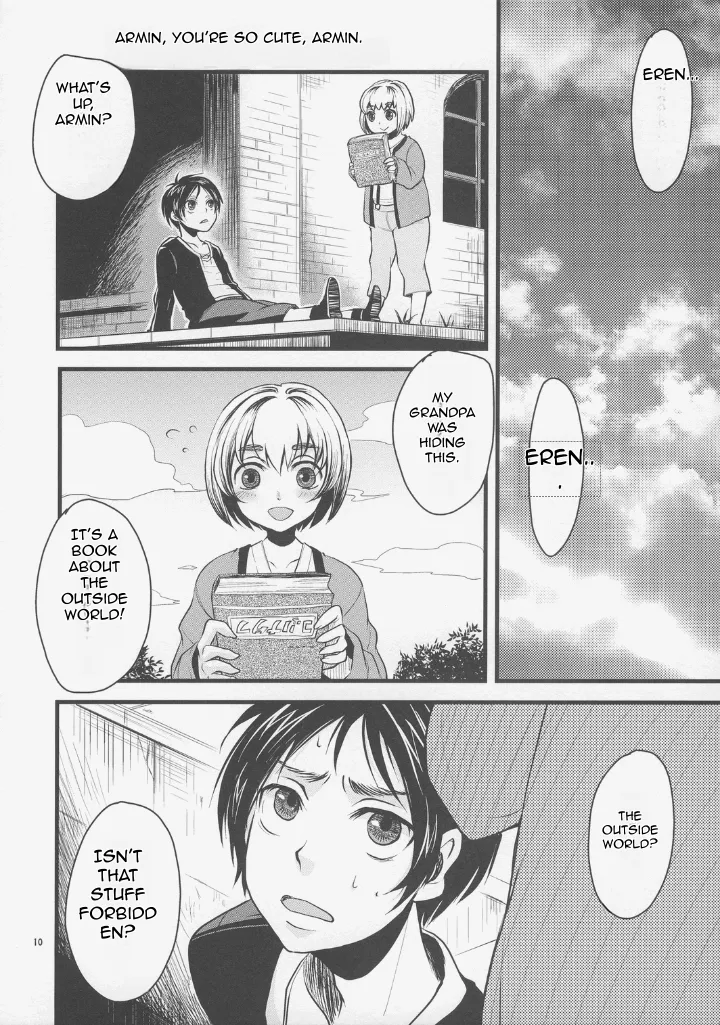 (FALL OF WALL2) [Zipper Wrist (Eguchi)]Shingeki no Banana(Shingeki no Kyojin) [English] Page 9