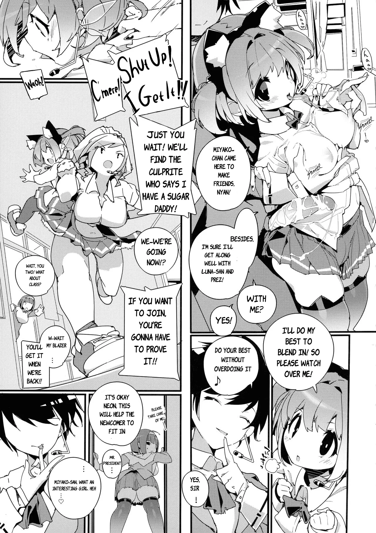 (C104) [Potato Salad (Himekuri)]SUMEBA MIYAKO! Vol. 2 | If you live in Miyako! 2[English] Page 11