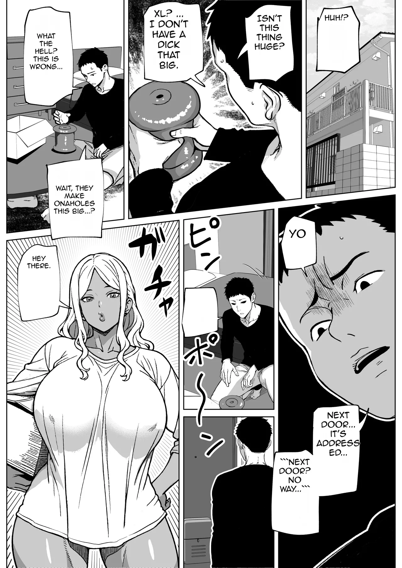 [BekoBeko]My Neighbor is a Futa Gyaru Gal! Page 2