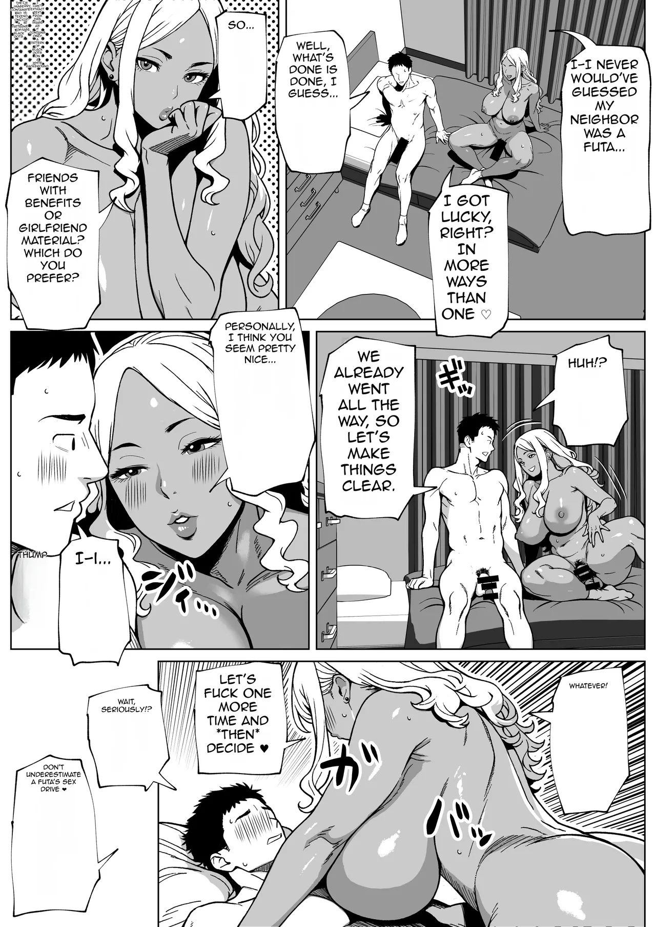 [BekoBeko]My Neighbor is a Futa Gyaru Gal! Page 37