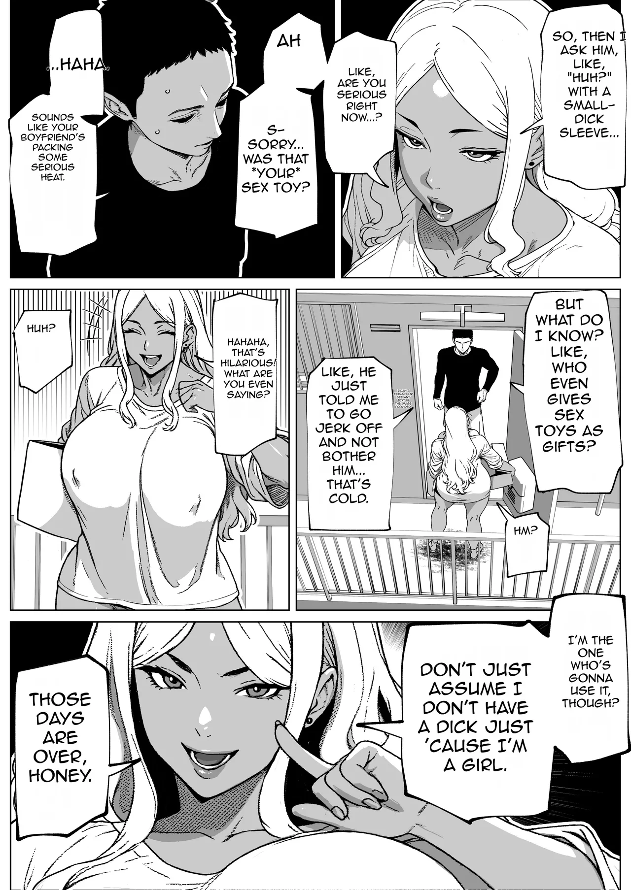 [BekoBeko]My Neighbor is a Futa Gyaru Gal! Page 4