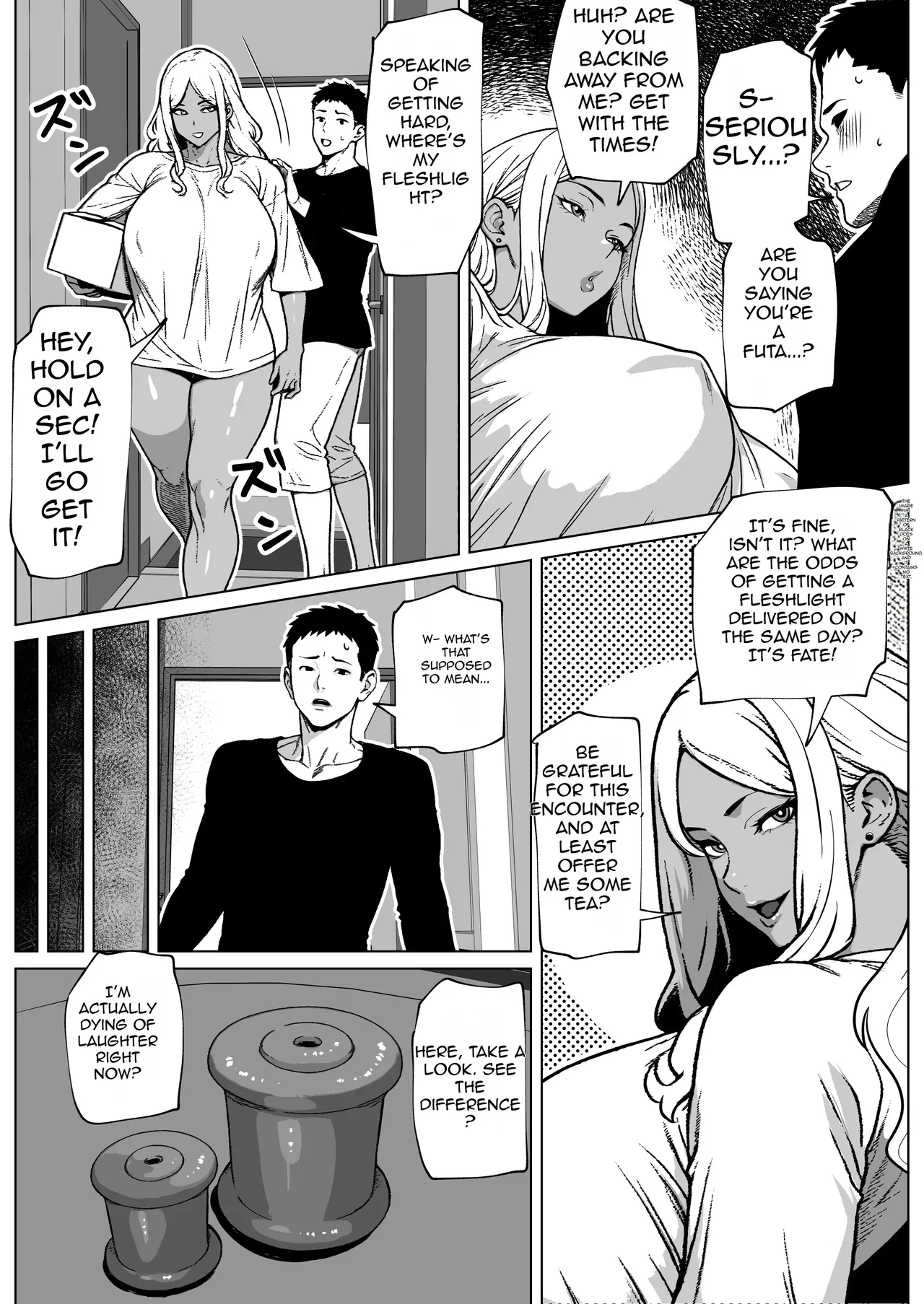 [BekoBeko]My Neighbor is a Futa Gyaru Gal! Page 5