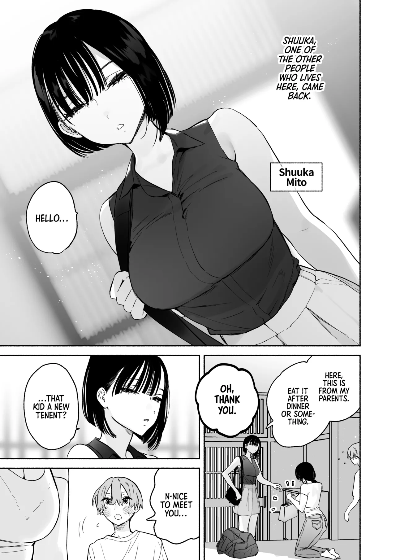 [Yuzuya (Yuzuha)]Boku no Geshuku Seikatsu ni Tsuite 2 | My Life in a Boarding House 2[English] {2d-market.com} [Decensored] [Digital] Page 12