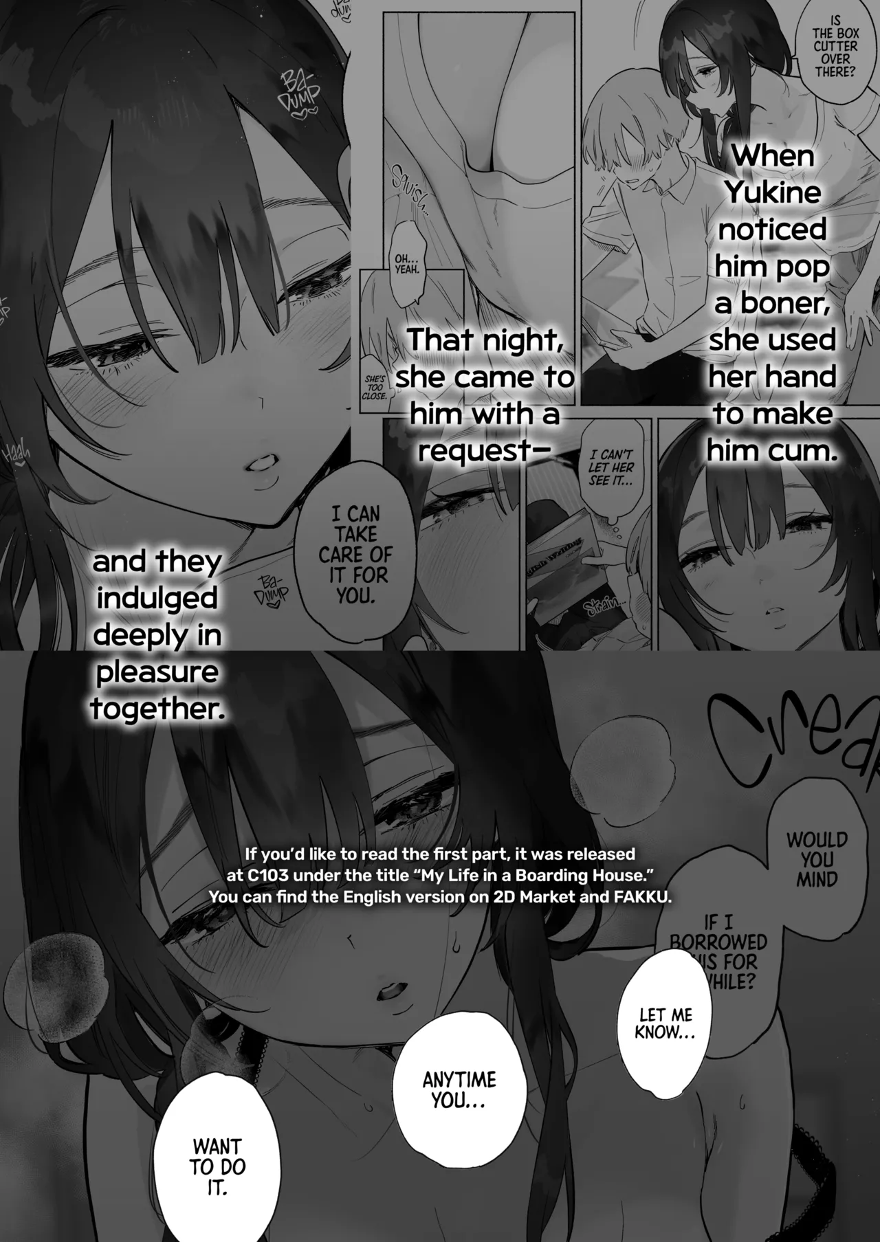 [Yuzuya (Yuzuha)]Boku no Geshuku Seikatsu ni Tsuite 2 | My Life in a Boarding House 2[English] {2d-market.com} [Decensored] [Digital] Page 3