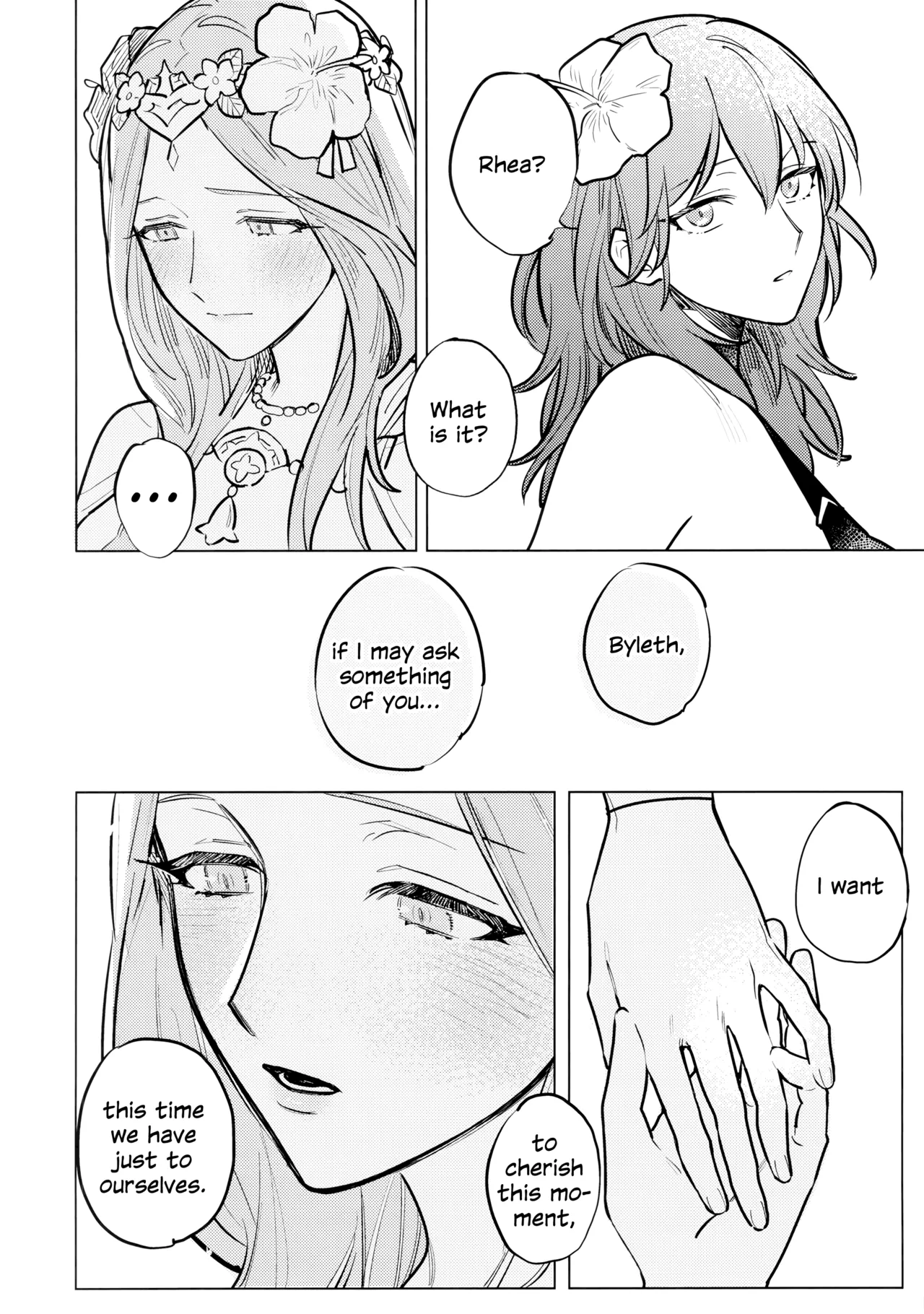 (Kokuin no Hokori 20) [ALSeTRO (Gyarin)]Katen no Kowairo | The Voice of Summer(Fire Emblem Three Houses) [English] Page 13