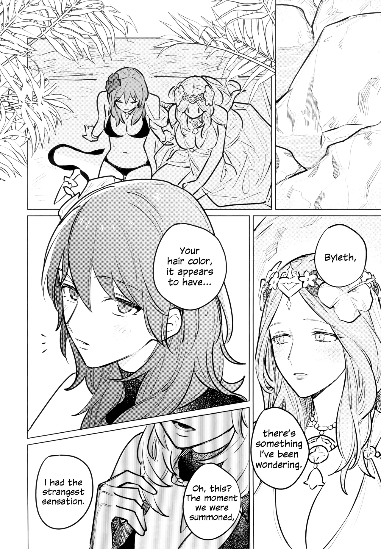 (Kokuin no Hokori 20) [ALSeTRO (Gyarin)]Katen no Kowairo | The Voice of Summer(Fire Emblem Three Houses) [English] Page 9