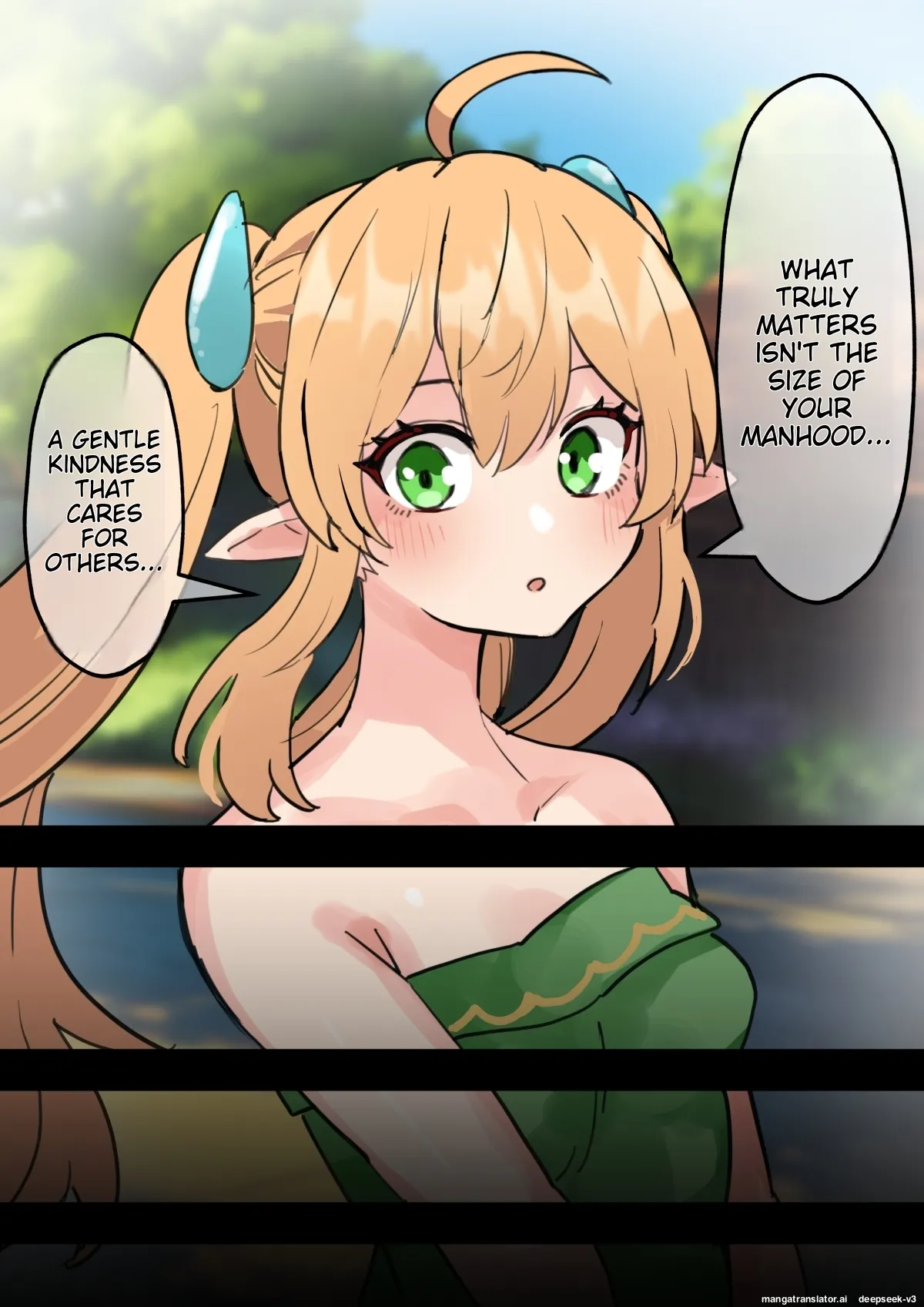 [Hotaru] [English] [Machine TL]Tanshou Houkei Futanari Hobbit Shoujo ga Mahou no Yubiwa de Kyokon Seiyoku Monster ni naru Hanashi 1-3 Page 67