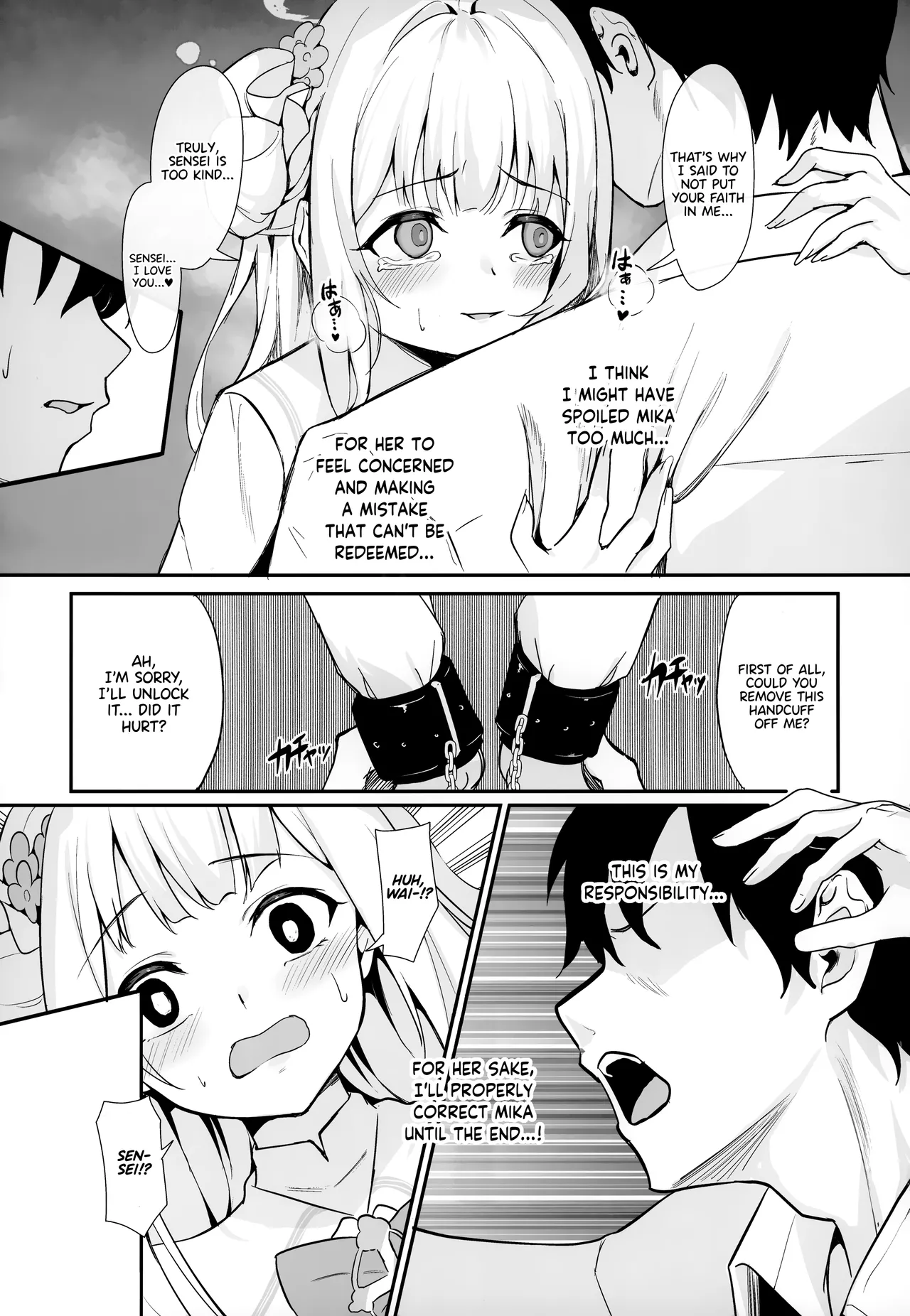 (C103) [Mentaipark (yamamoto)]Misono Kousoku | Misono Restraint(Blue Archive) [English] [Pinandhita 論理型] Page 14