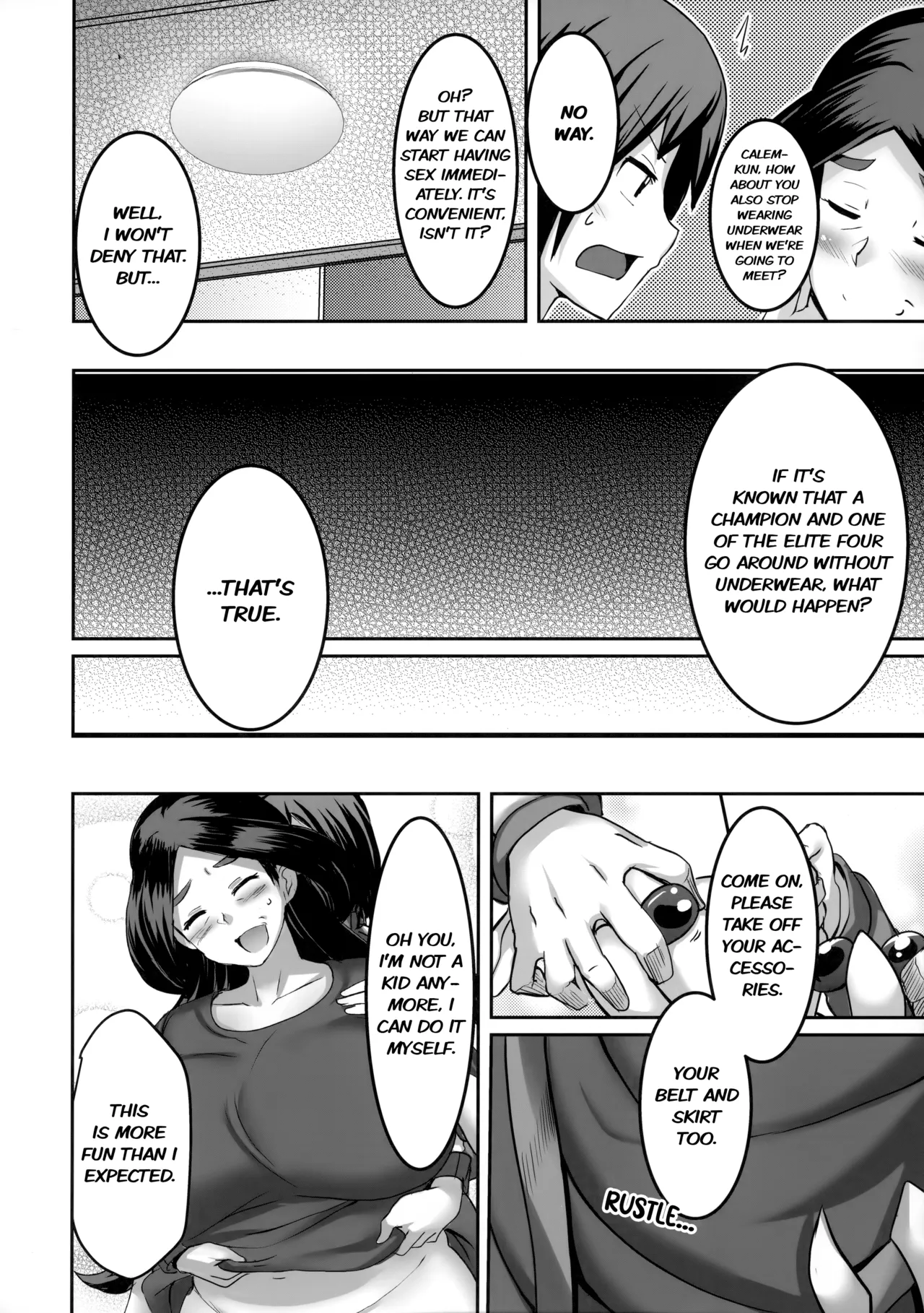 (C103) [Muchi Pani DAYS (Maki Ikazuya)]Ureta Ryuu wa Midara ni Odoru(Pokémon X and Y) [English] [hardcase8translates] Page 5