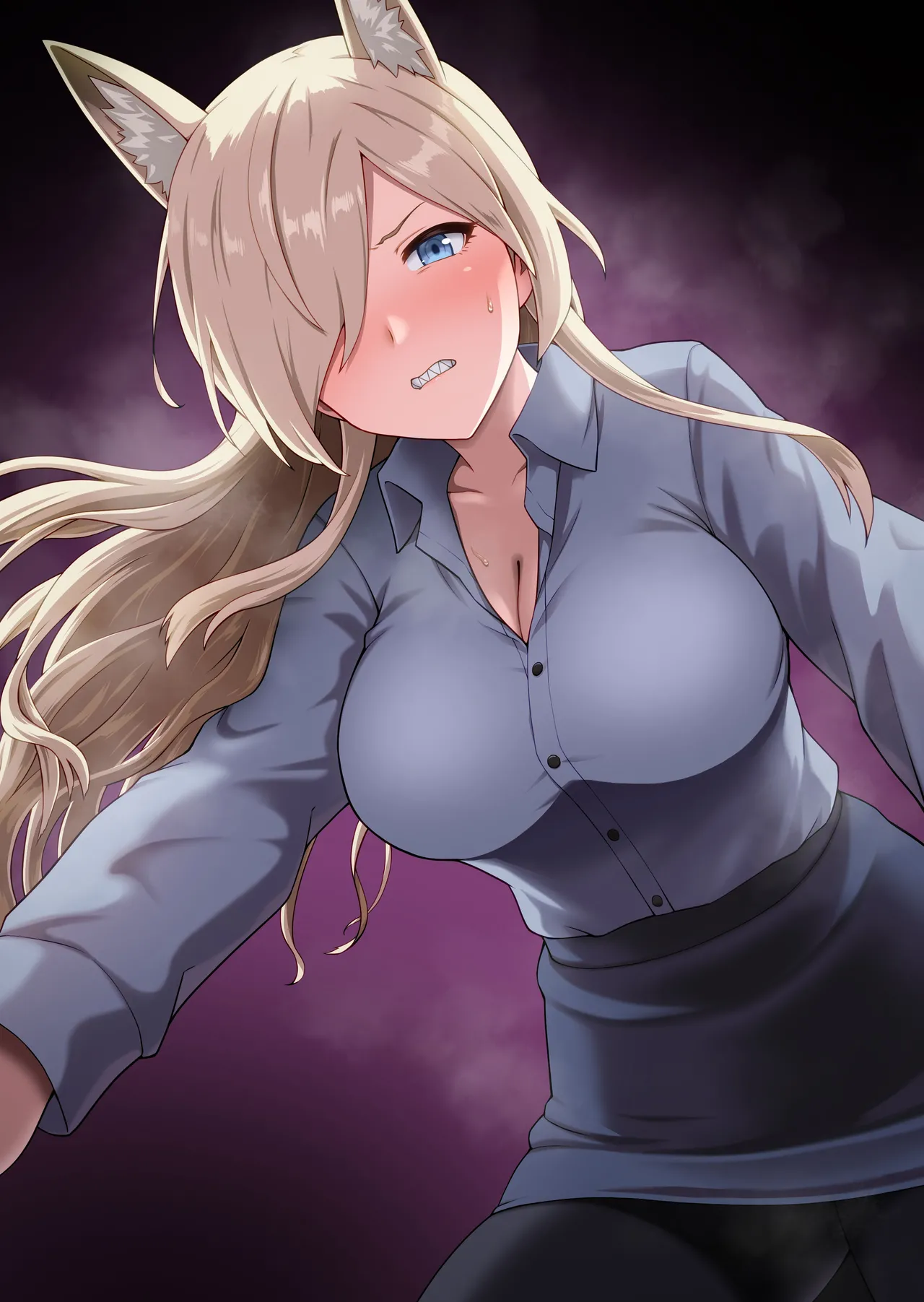 [Eight Million (Hidemi)]Kanna to Hatsujouki | Kanna And The Mating Season(Blue Archive) [English] [NudeSalad] [Digital] Page 2