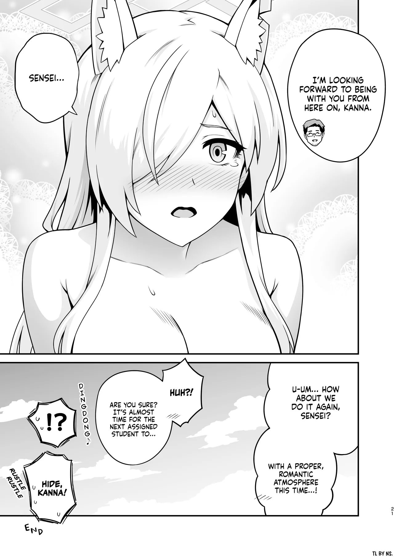 [Eight Million (Hidemi)]Kanna to Hatsujouki | Kanna And The Mating Season(Blue Archive) [English] [NudeSalad] [Digital] Page 21