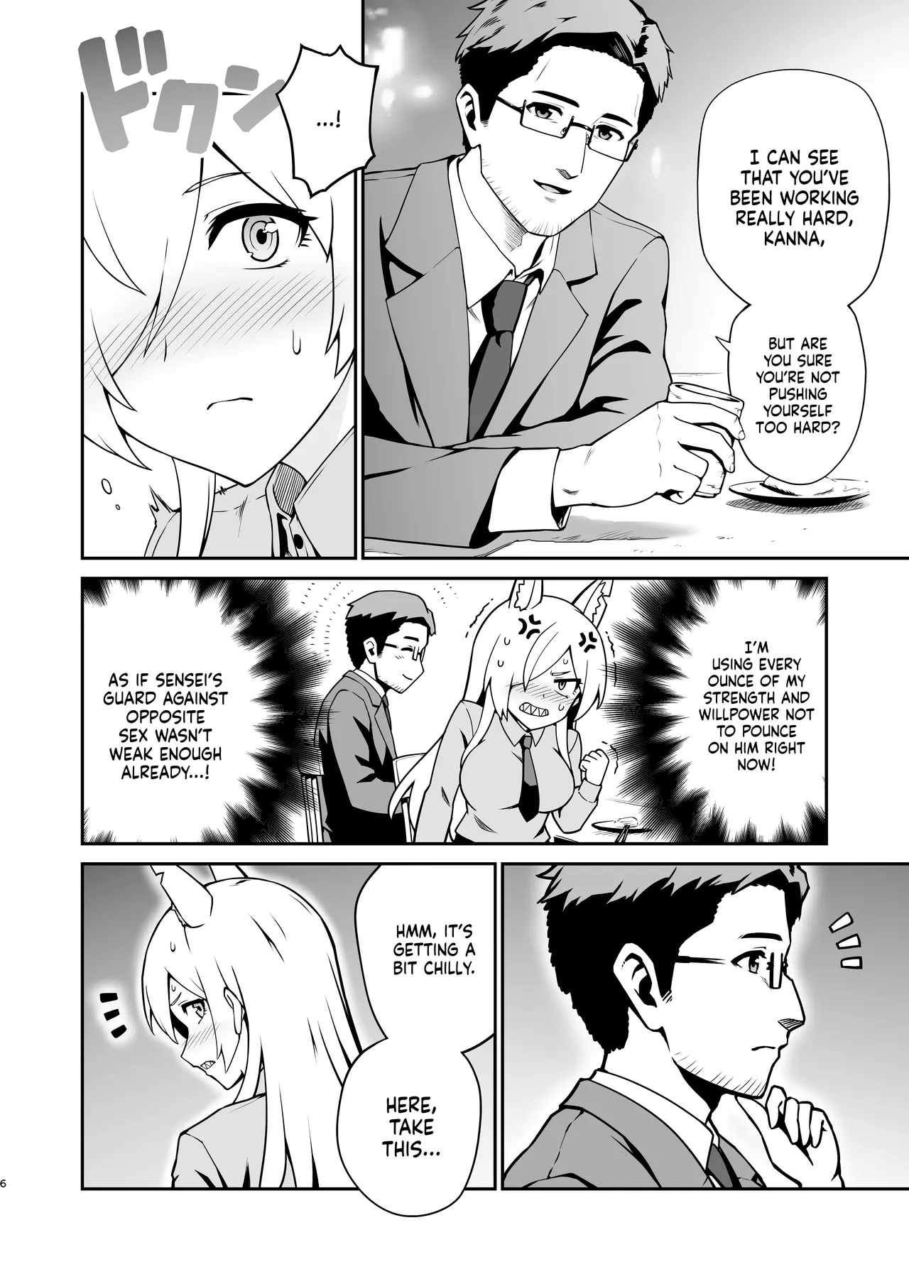 [Eight Million (Hidemi)]Kanna to Hatsujouki | Kanna And The Mating Season(Blue Archive) [English] [NudeSalad] [Digital] Page 6