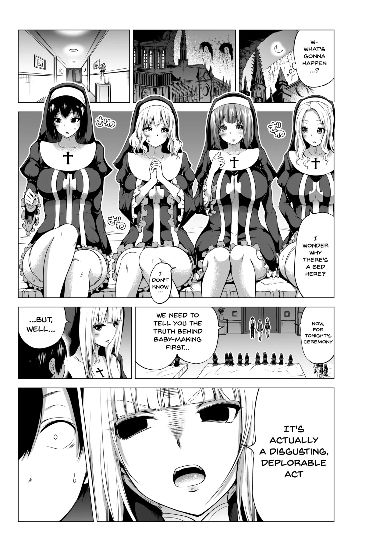 Isekai Harem Paradise Bangai Hen ~Kinyoku no Sister no Kuni~ _ An Other World Harem Paradise Extra Edition ~Country Of The Abstinent Sisters~ Page 10