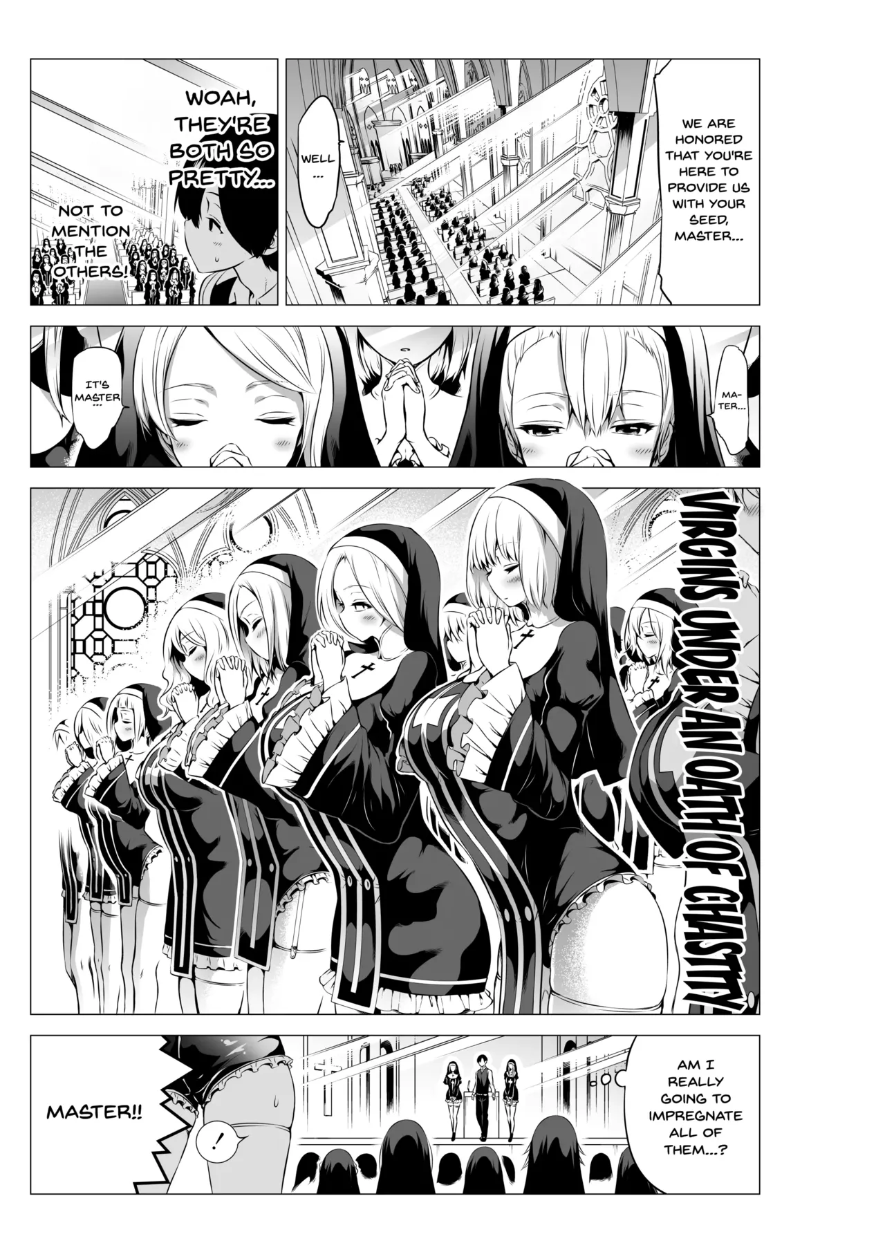 Isekai Harem Paradise Bangai Hen ~Kinyoku no Sister no Kuni~ _ An Other World Harem Paradise Extra Edition ~Country Of The Abstinent Sisters~ Page 4