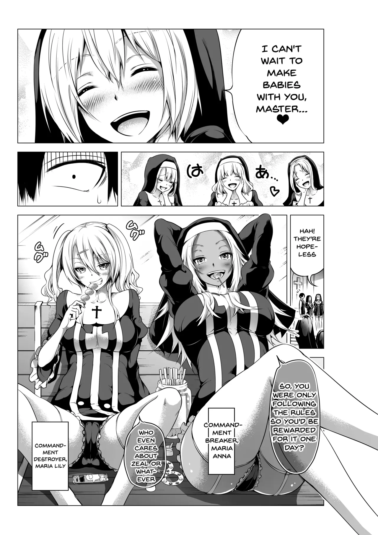 Isekai Harem Paradise Bangai Hen ~Kinyoku no Sister no Kuni~ _ An Other World Harem Paradise Extra Edition ~Country Of The Abstinent Sisters~ Page 8