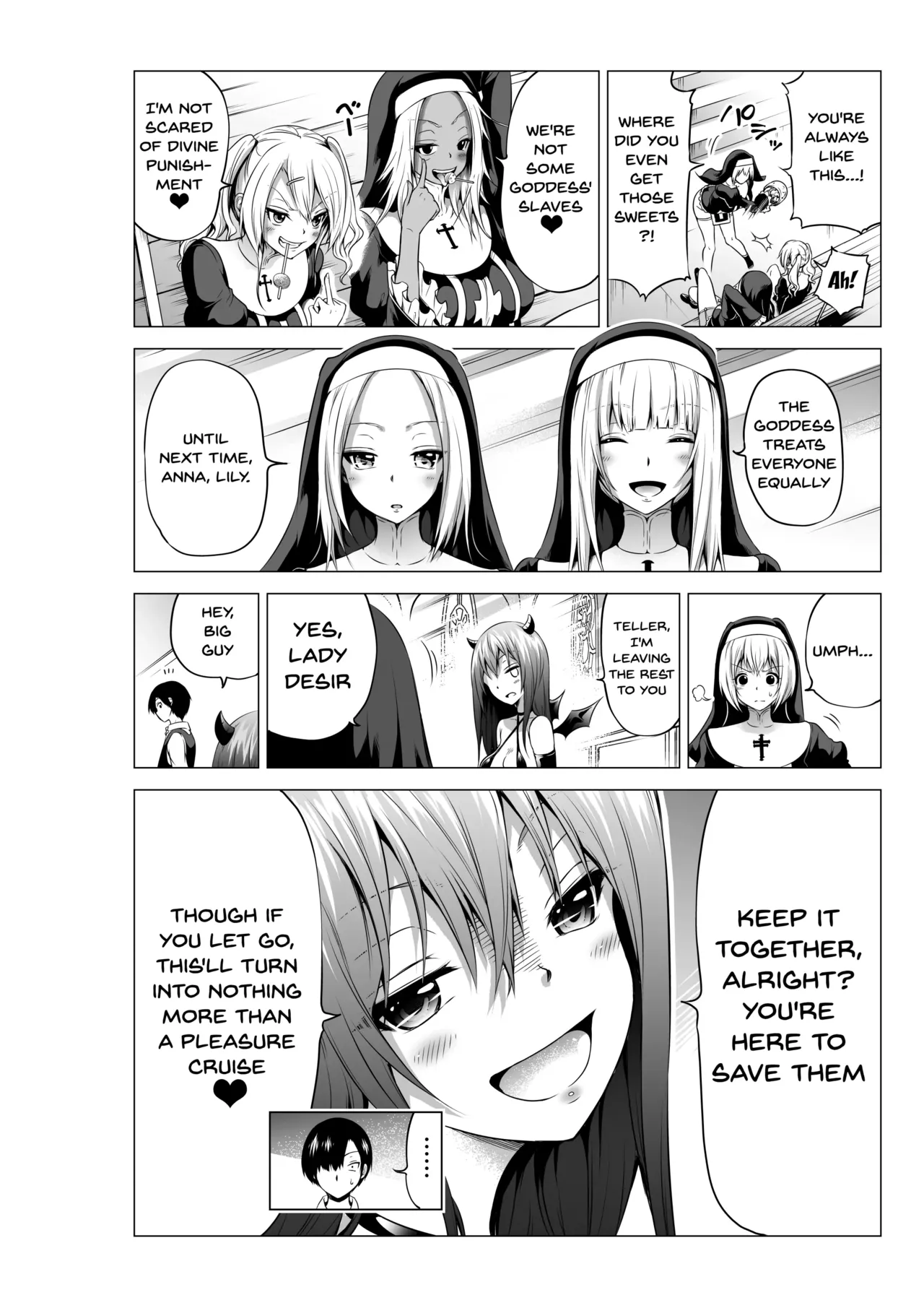 Isekai Harem Paradise Bangai Hen ~Kinyoku no Sister no Kuni~ _ An Other World Harem Paradise Extra Edition ~Country Of The Abstinent Sisters~ Page 9