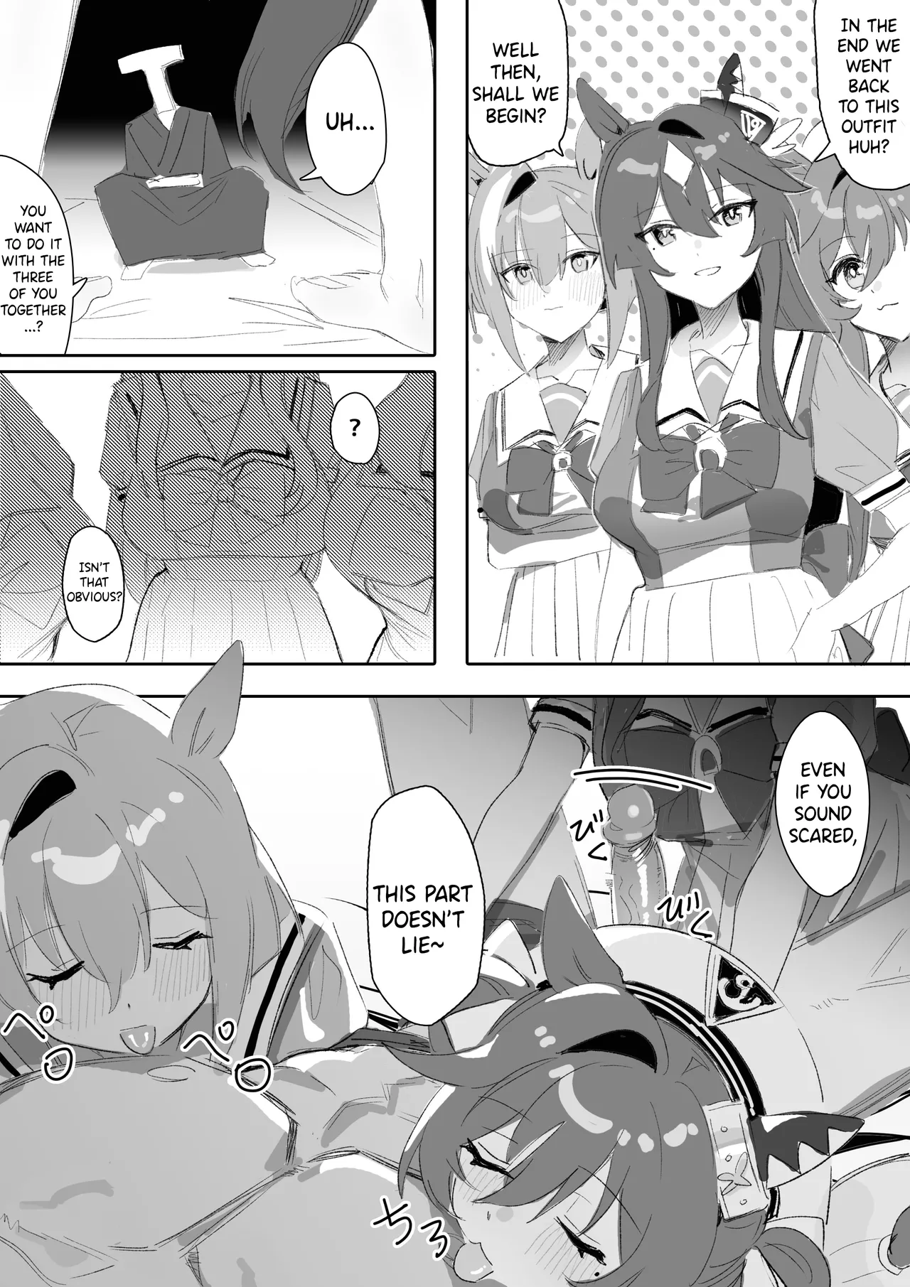 [Awei]Marine Blue[Part 2] (Uma Musume Pretty Derby) [English] [Decensored] Page 7
