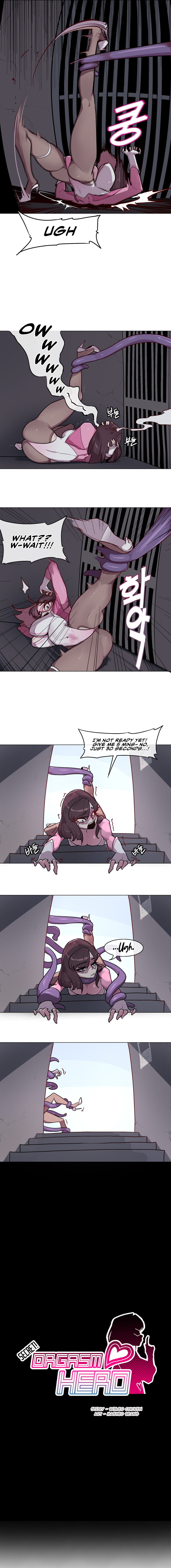 [Boiled Chicken & Mushypeas]Secret! Orgasm Hero(1-8) [English] [The Blank] [Ongoing] Page 17
