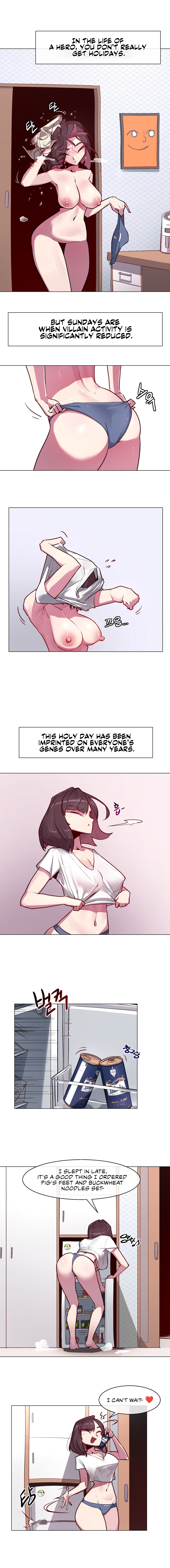[Boiled Chicken & Mushypeas]Secret! Orgasm Hero(1-8) [English] [The Blank] [Ongoing] Page 29