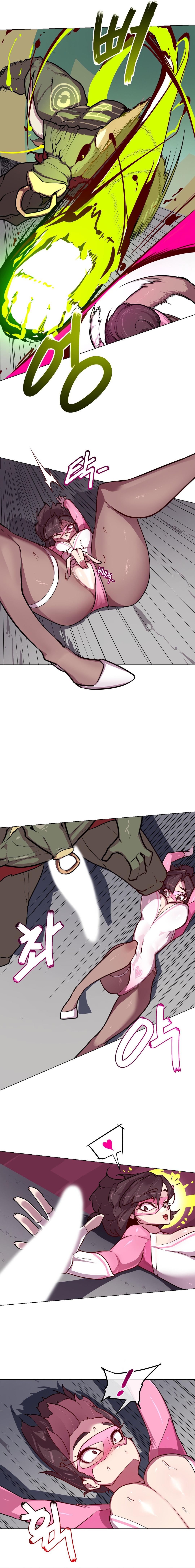[Boiled Chicken & Mushypeas]Secret! Orgasm Hero(1-8) [English] [The Blank] [Ongoing] Page 41