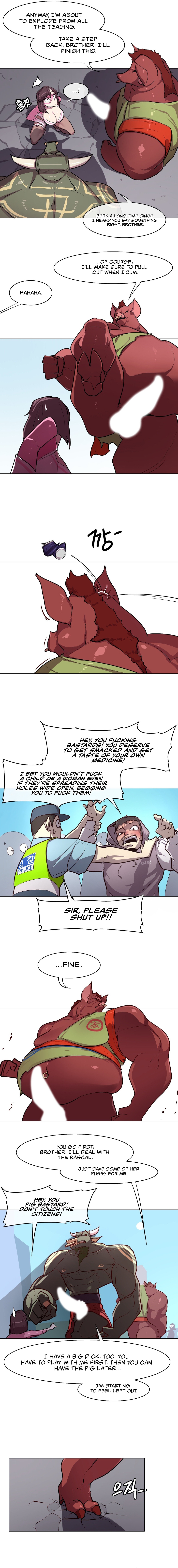 [Boiled Chicken & Mushypeas]Secret! Orgasm Hero(1-8) [English] [The Blank] [Ongoing] Page 45