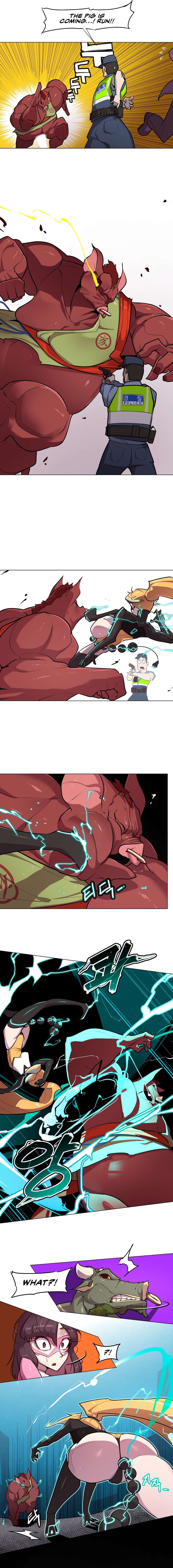 [Boiled Chicken & Mushypeas]Secret! Orgasm Hero(1-8) [English] [The Blank] [Ongoing] Page 46