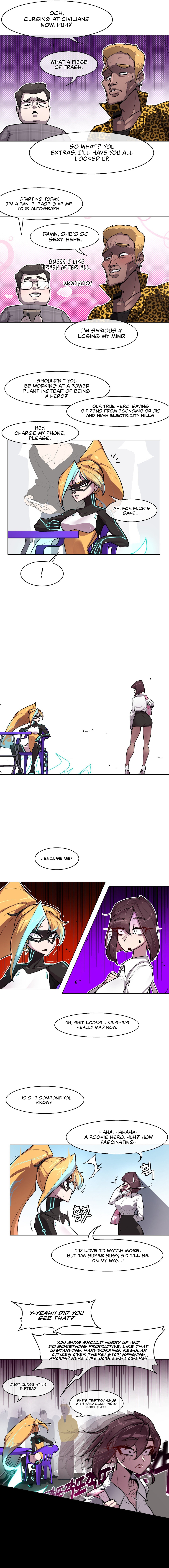 [Boiled Chicken & Mushypeas]Secret! Orgasm Hero(1-8) [English] [The Blank] [Ongoing] Page 63