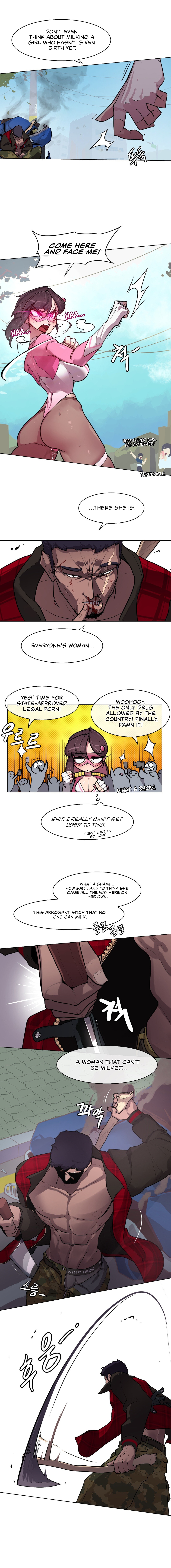 [Boiled Chicken & Mushypeas]Secret! Orgasm Hero(1-8) [English] [The Blank] [Ongoing] Page 75